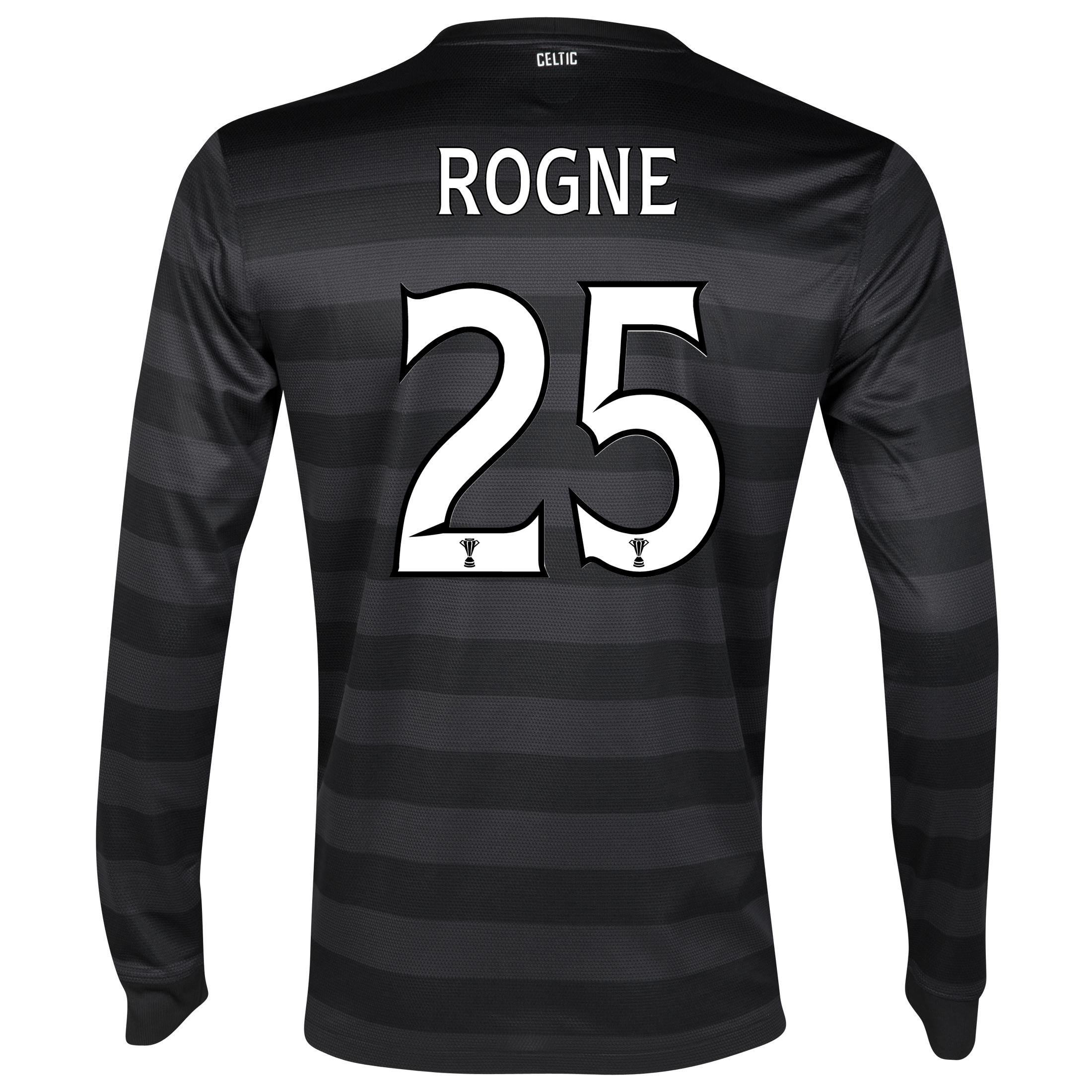 Celtic Away Shirt 2012~13 Long Sleeved no sponsor with Rogne 25 printing