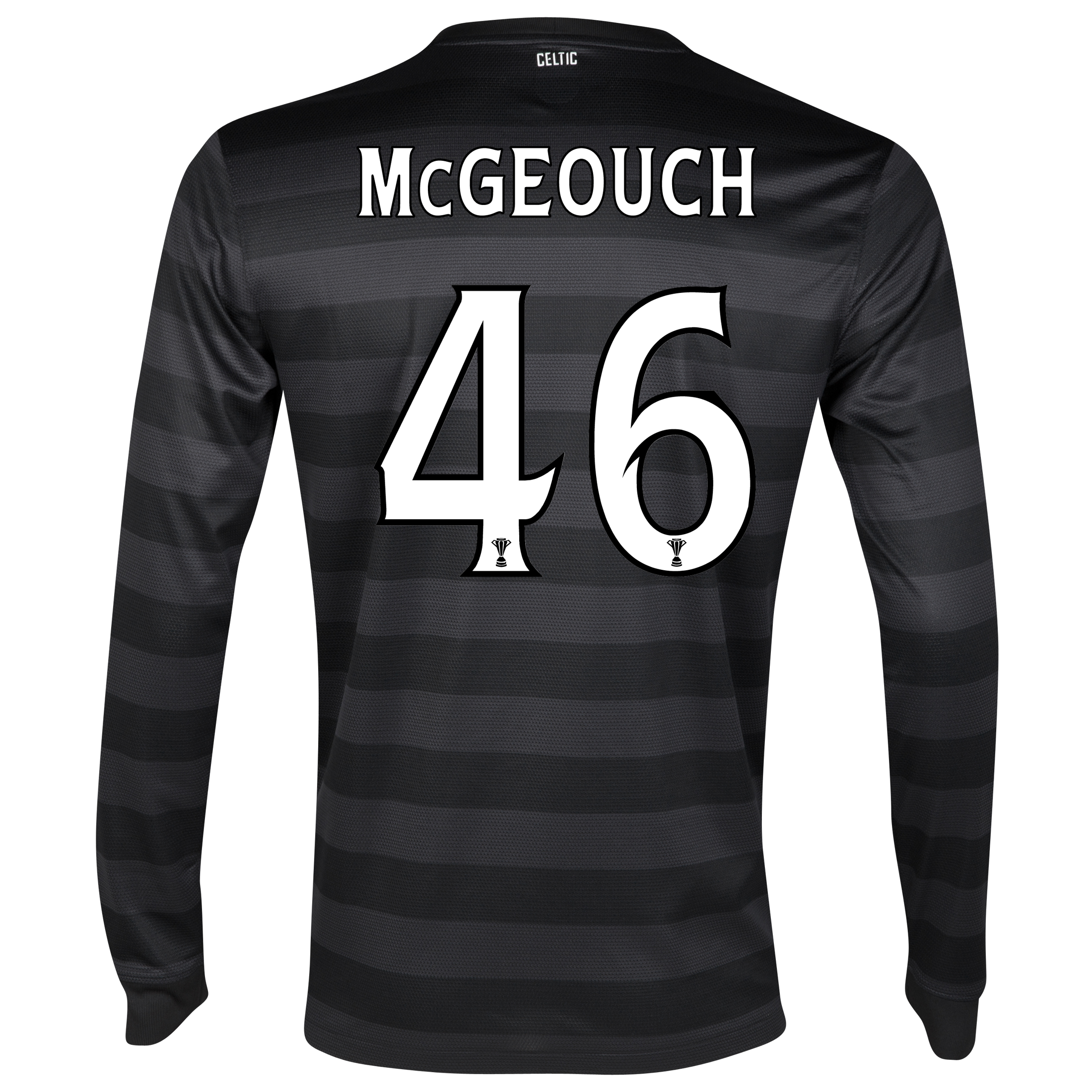 Celtic Away Shirt 2012~13 Long Sleeved no sponsor with McGeouch 46 printing