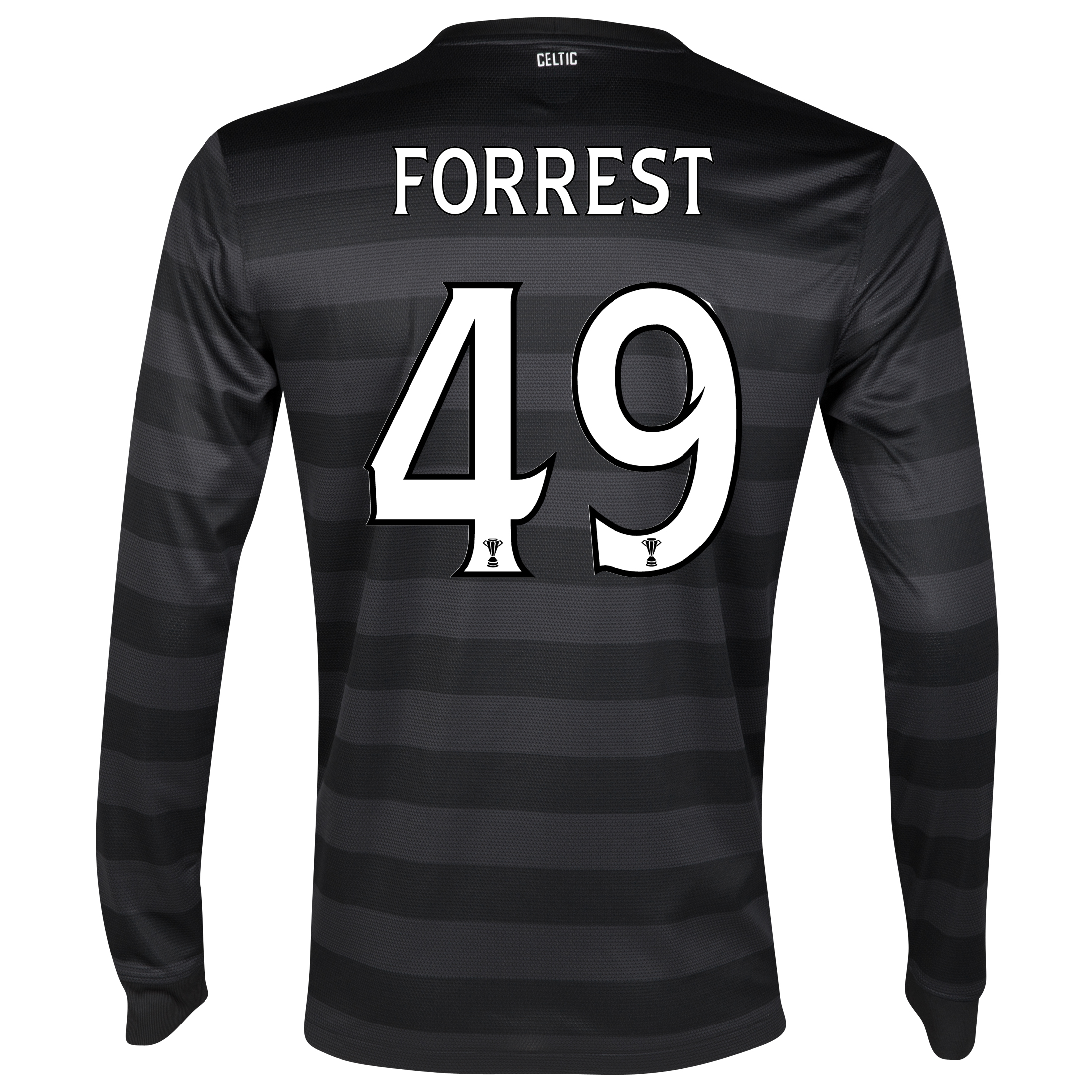 Celtic Away Shirt 2012~13 Long Sleeved no sponsor with Forrest 49 printing