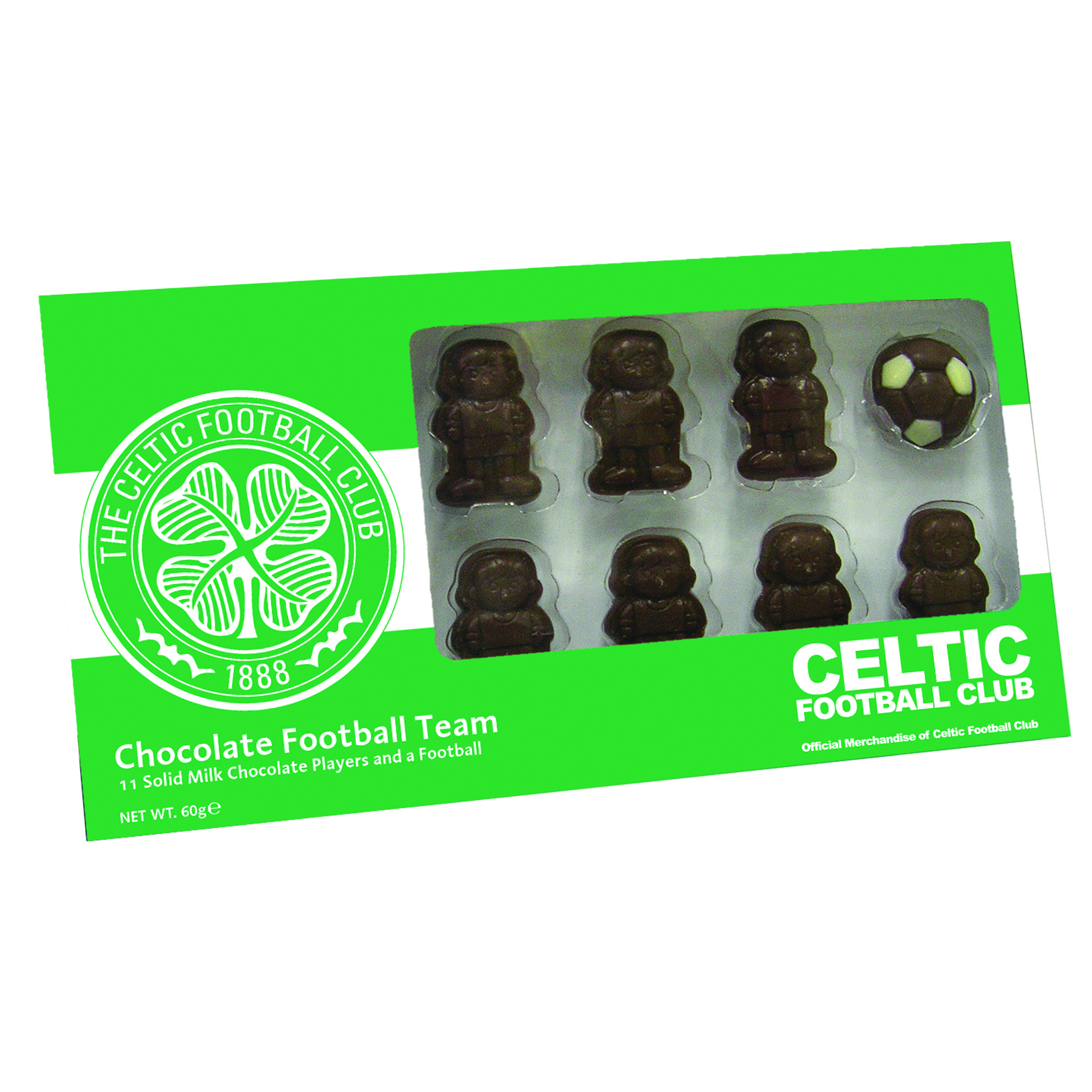 Celtic 60g Chocolate Football Team