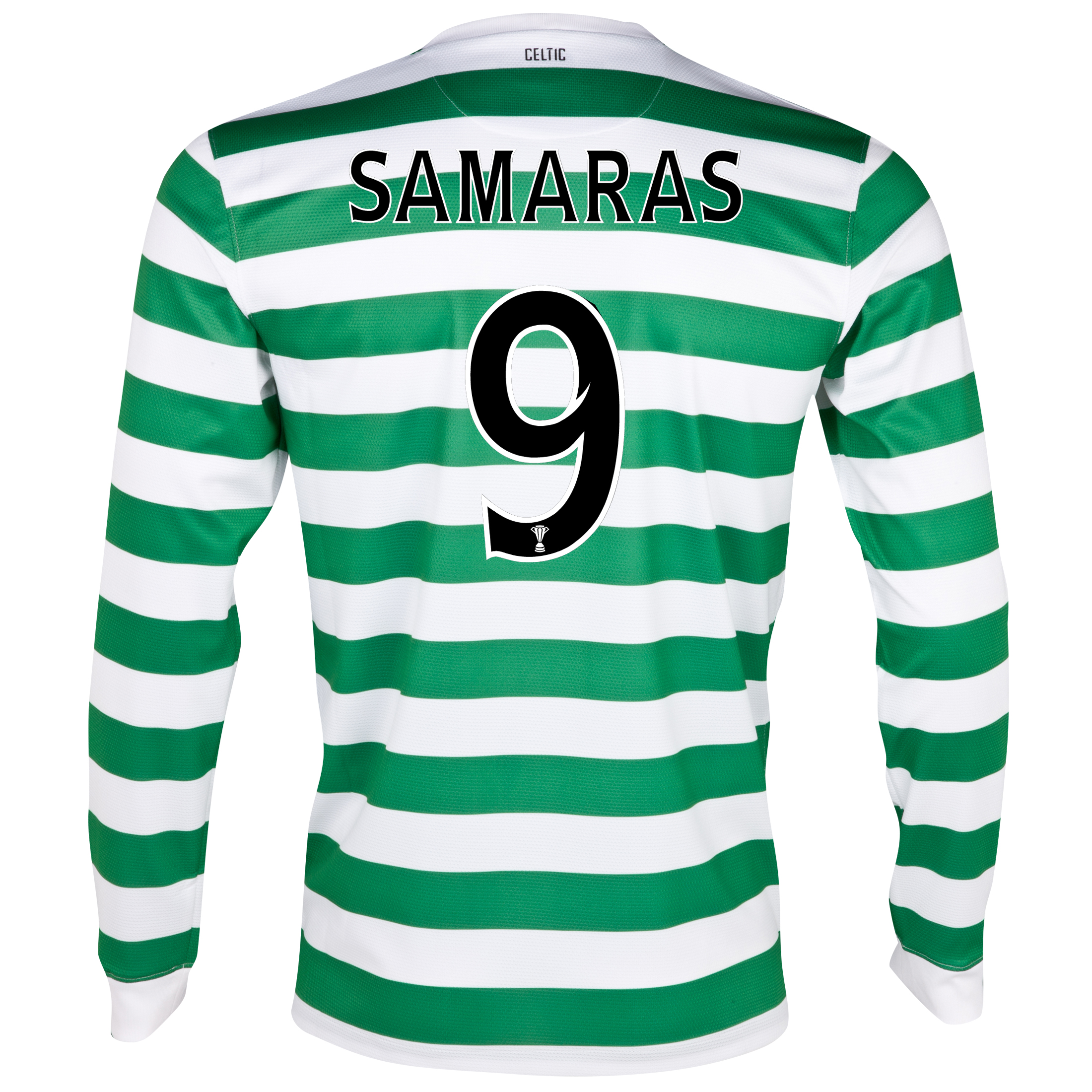 Celtic Home Shirt 2012/13 - Long Sleeved - No Sponsor with Samaras 9 printing