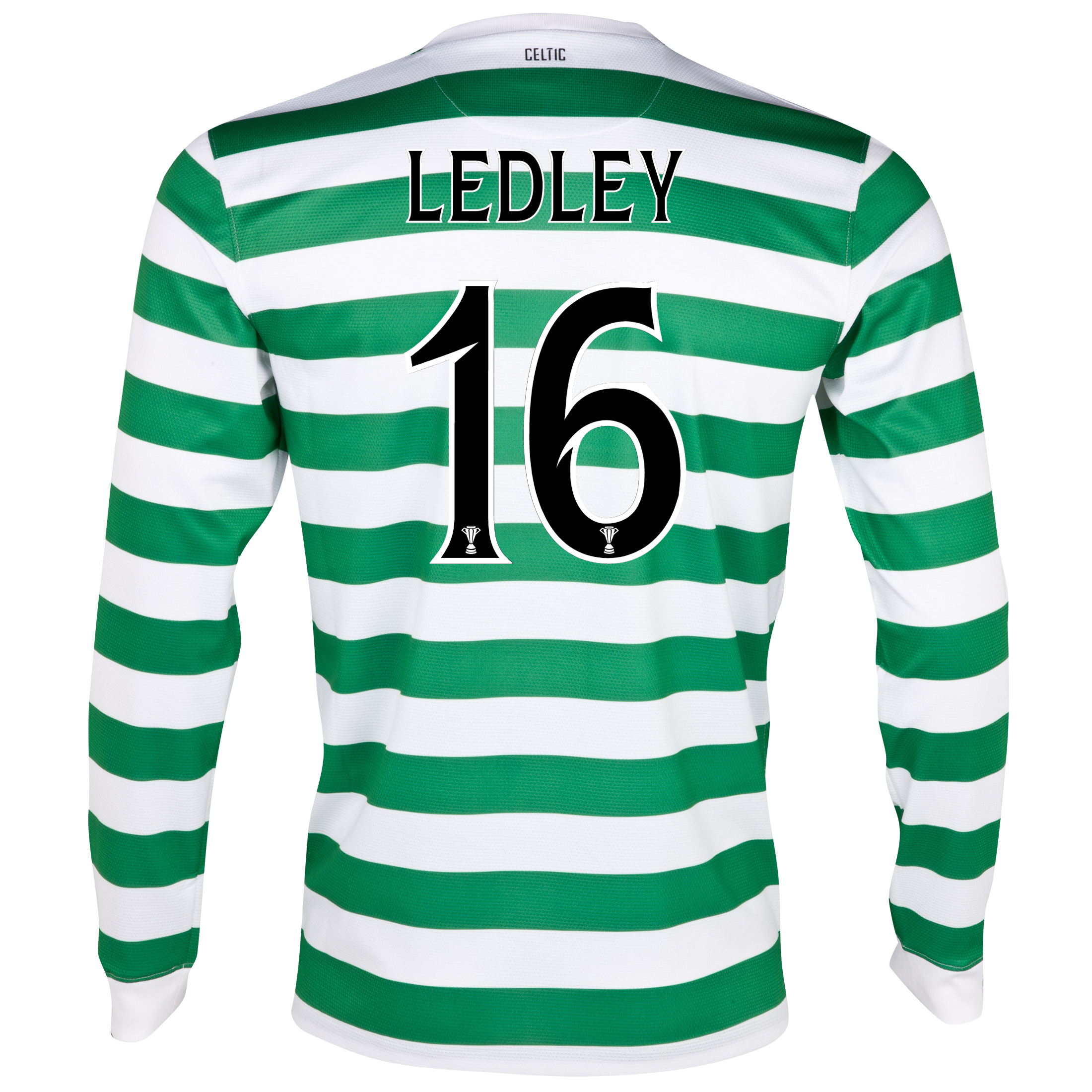 Celtic Home Shirt 2012/13 - Long Sleeved - No Sponsor with Ledley 16 printing