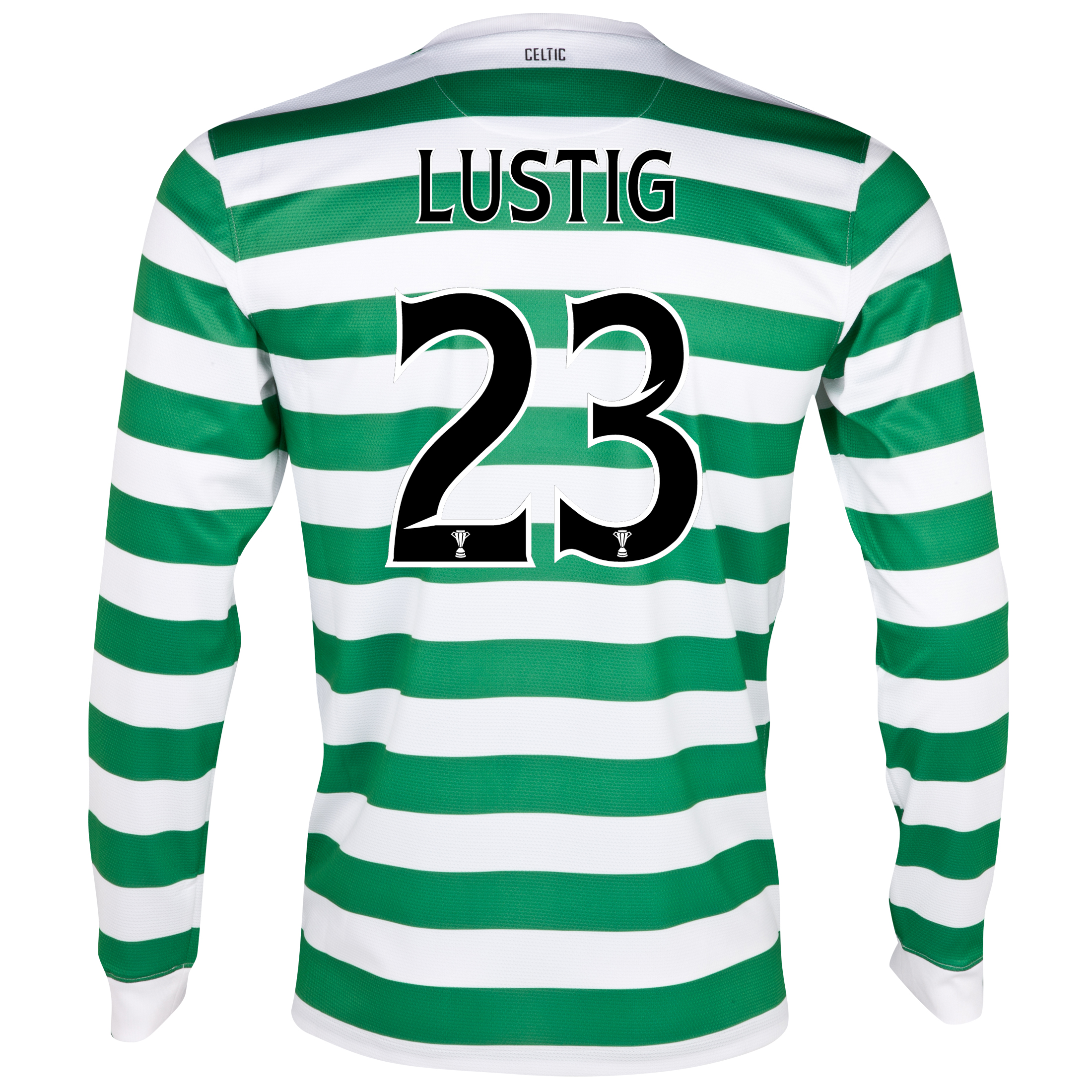 Celtic Home Shirt 2012/13 - Long Sleeved - No Sponsor with Lustig 23 printing