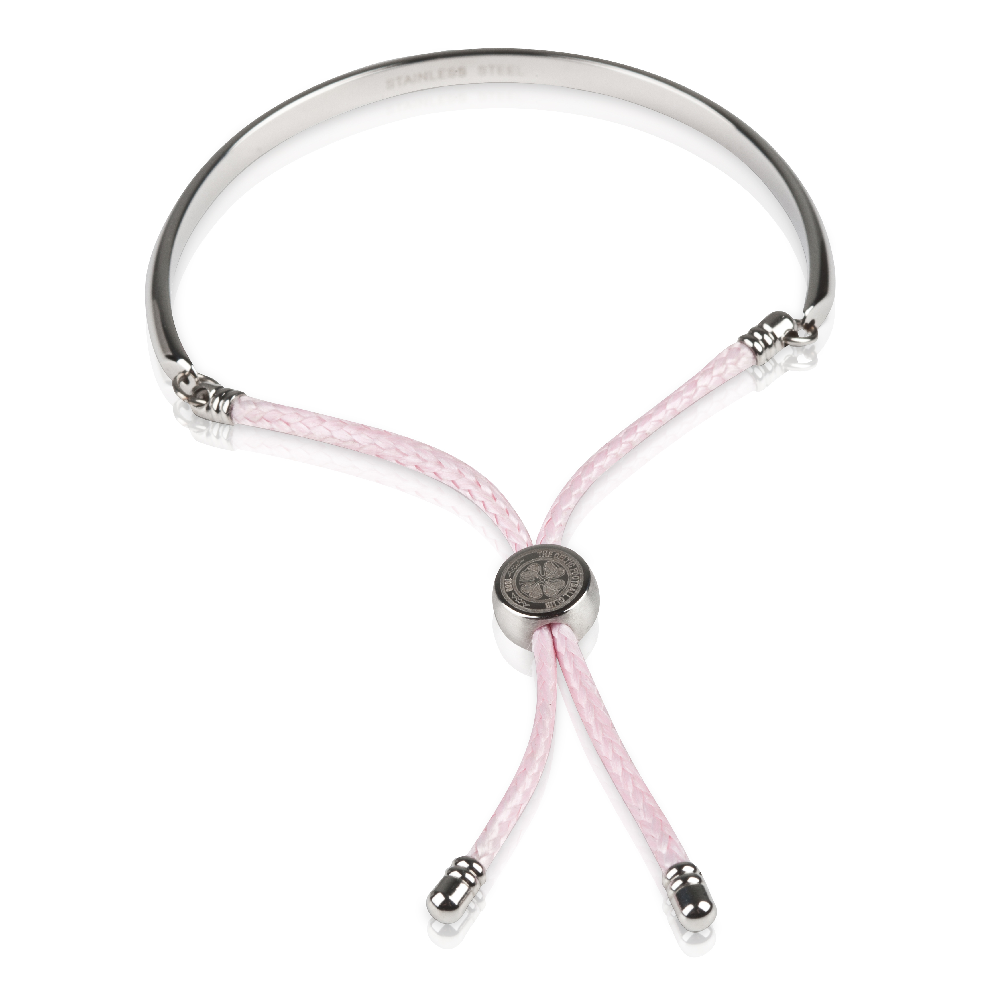 Celtic Ladies Pink Bracelet - Stainless Steel