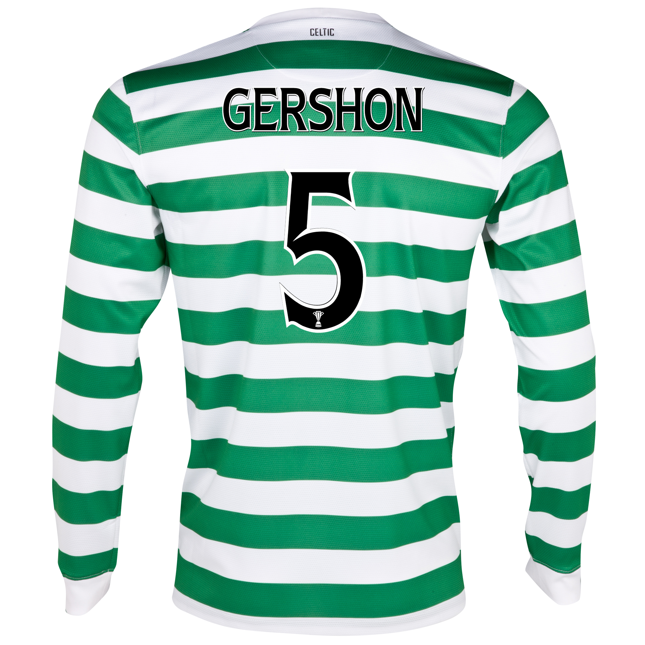 Celtic Home Shirt 2012/13 - Long Sleeved with Gershon 5 printing