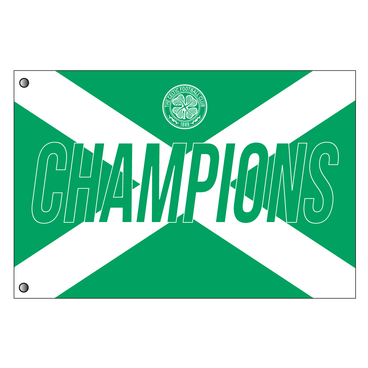 Celtic Champions Flag - 5 x 3
