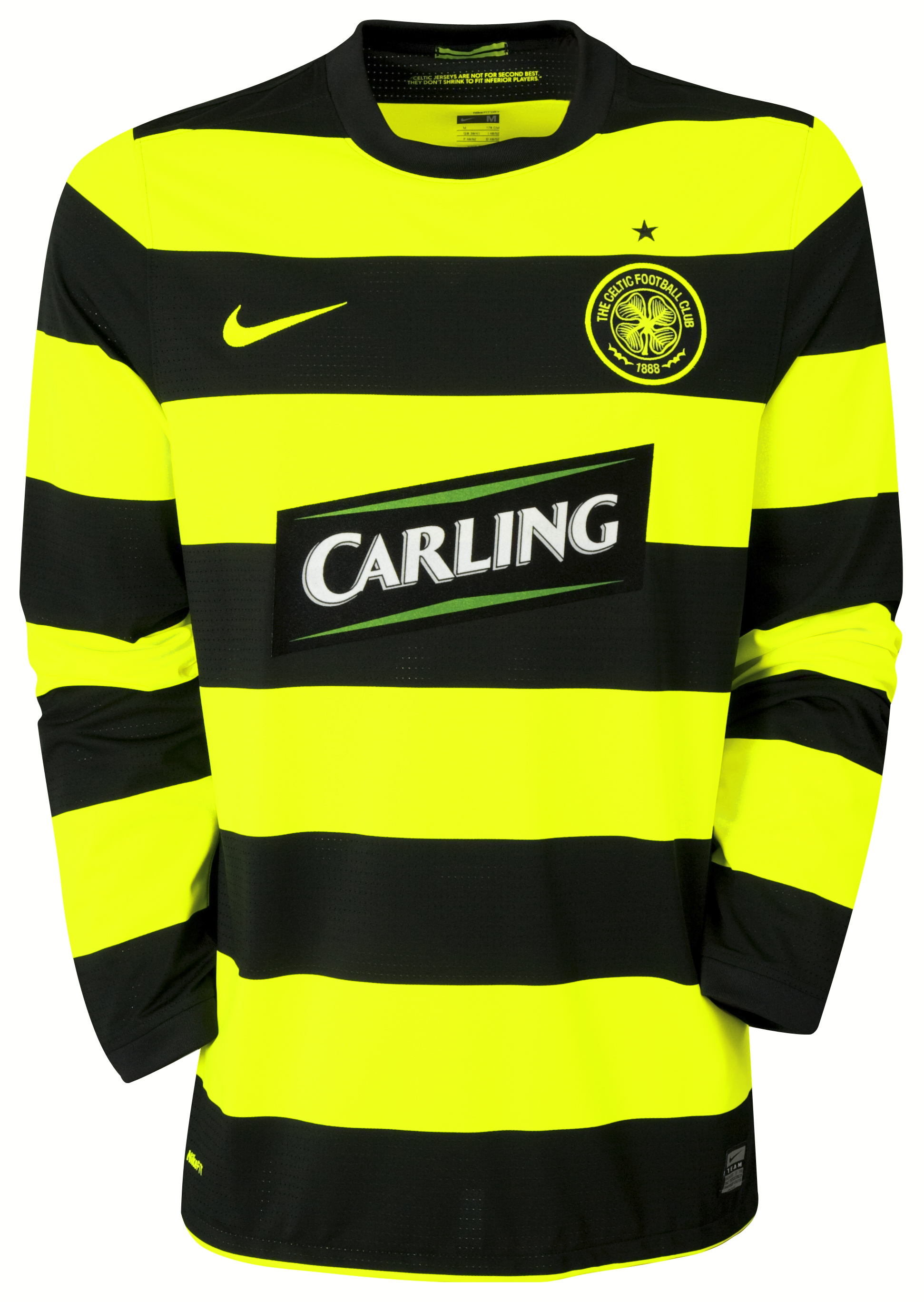 Buy Celtic Away Kit Including Sponsor 2009 L/S