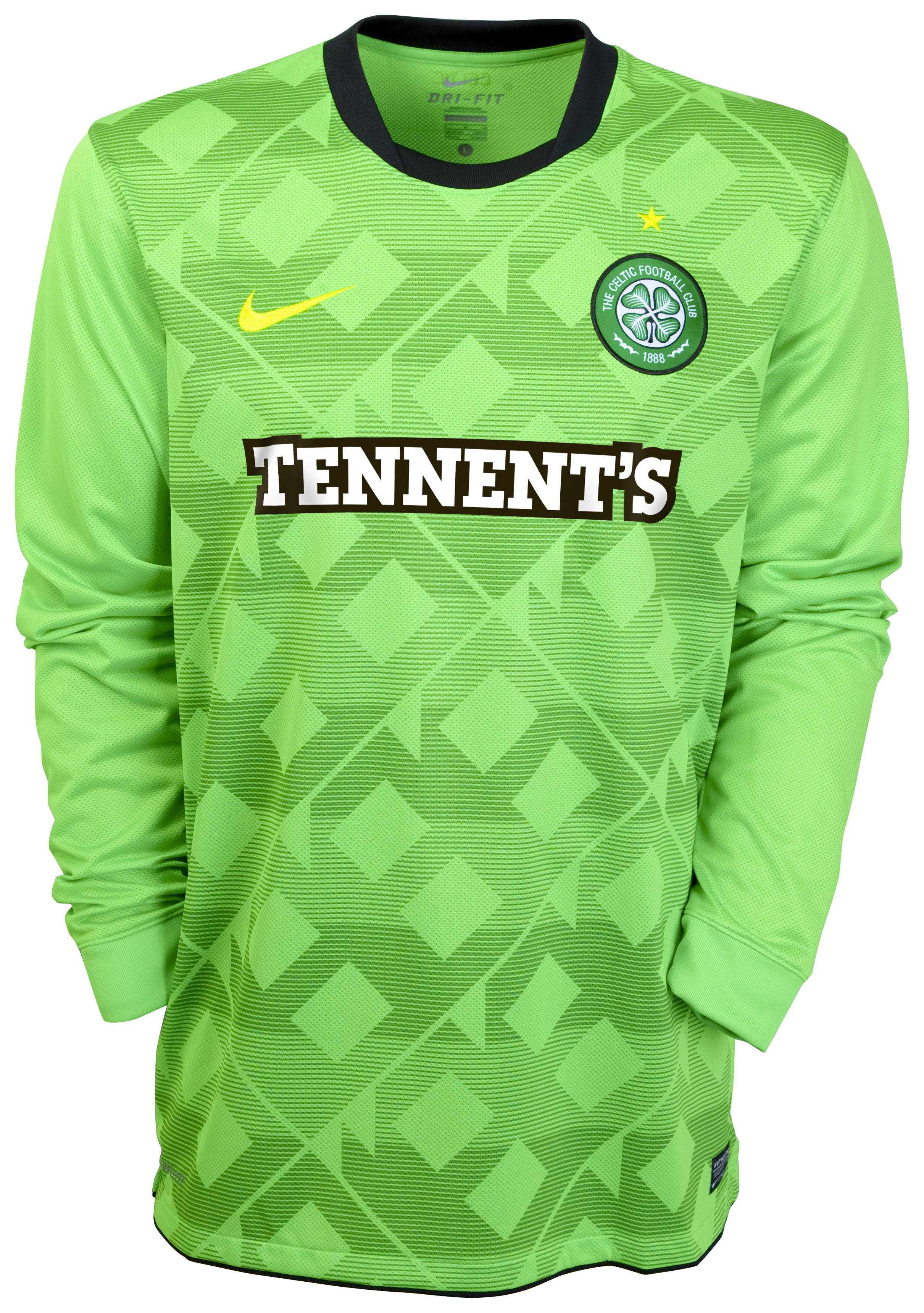 Celtic Away Shirt 2010~11 Long Sleeved