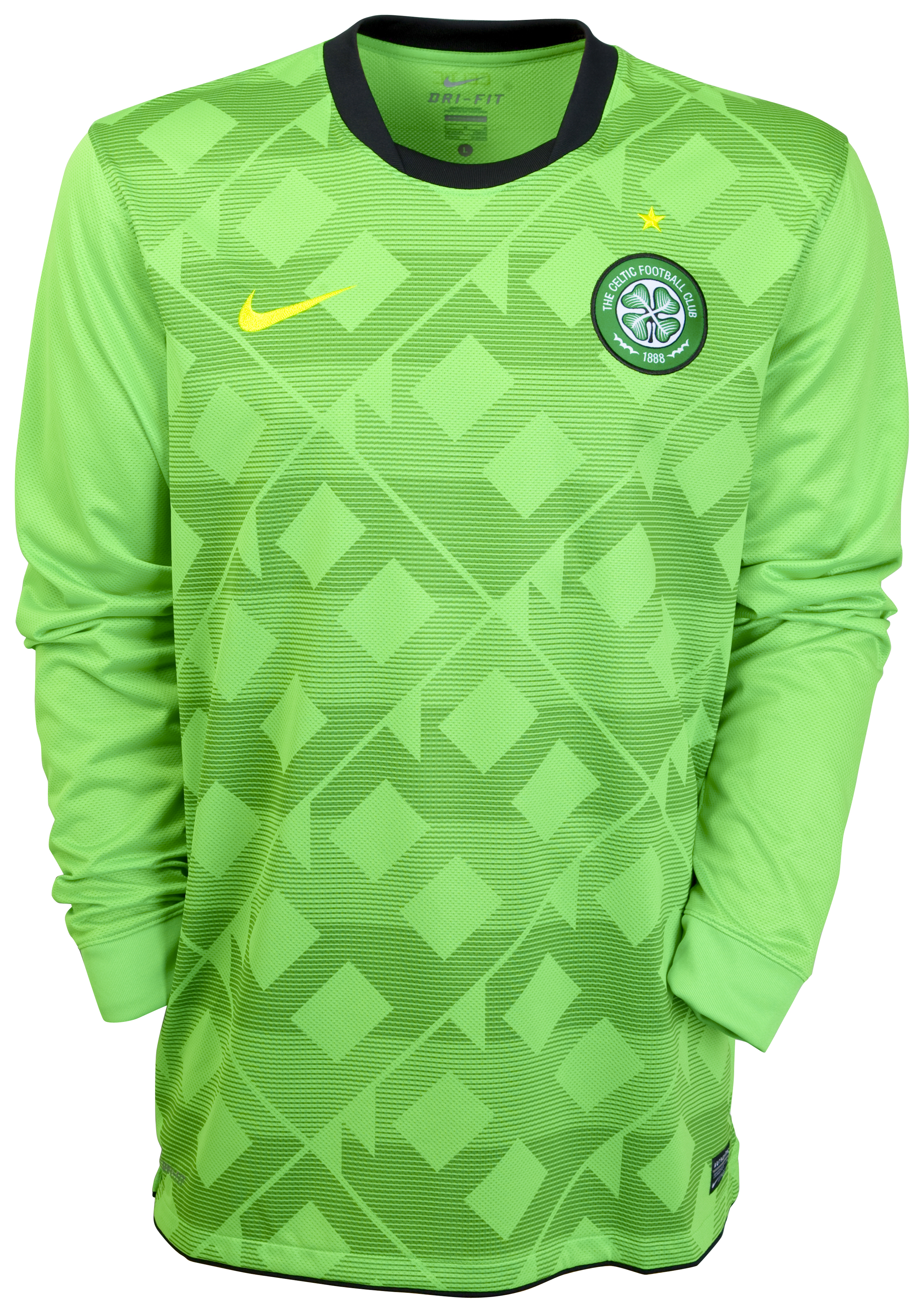 Celtic Away Shirt 2010~11 without Sponsor Long Sleeved