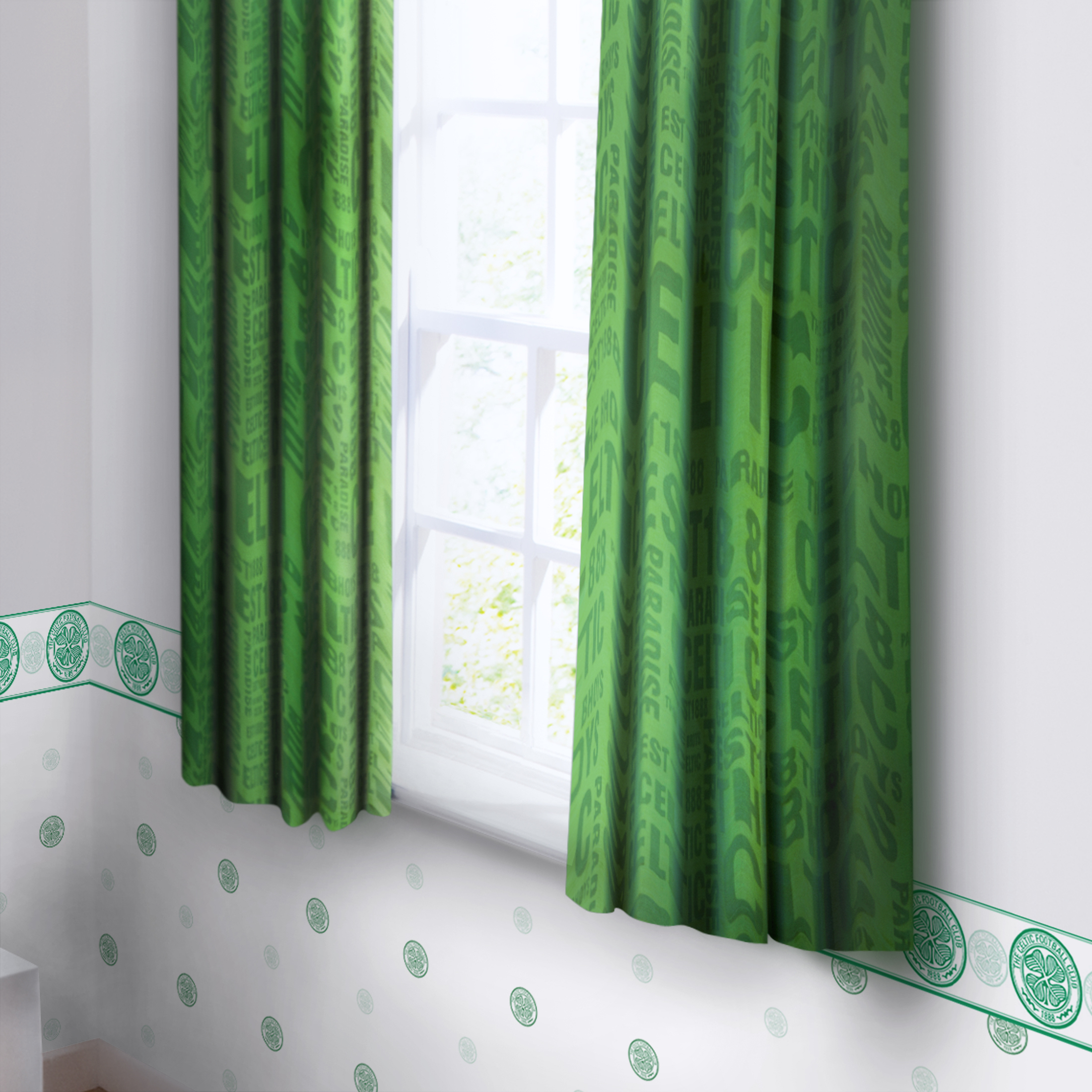 <br>Celtic Curtain 72 Inch