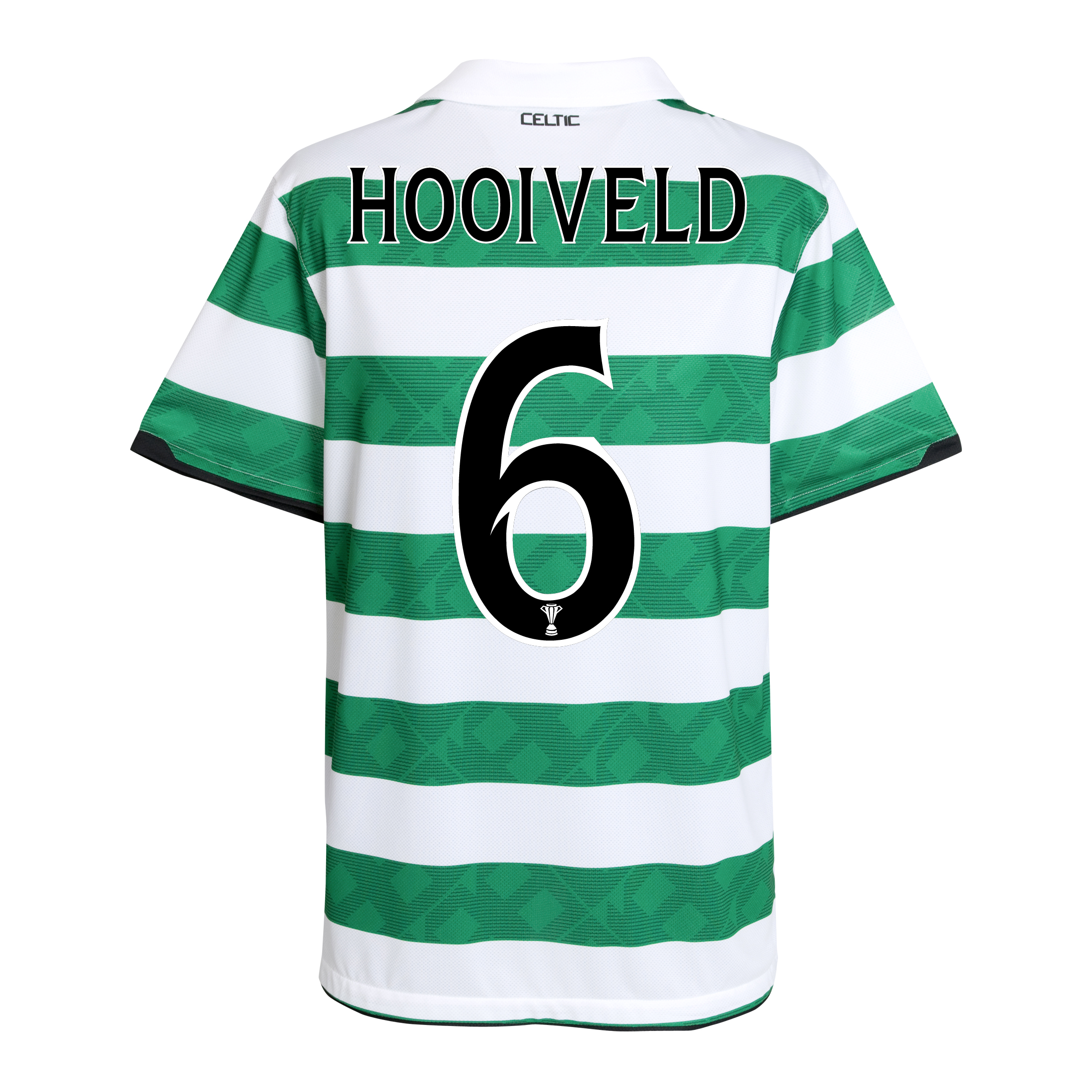 Celtic Home Shirt 2010/12 with Hooiveld 6 printing