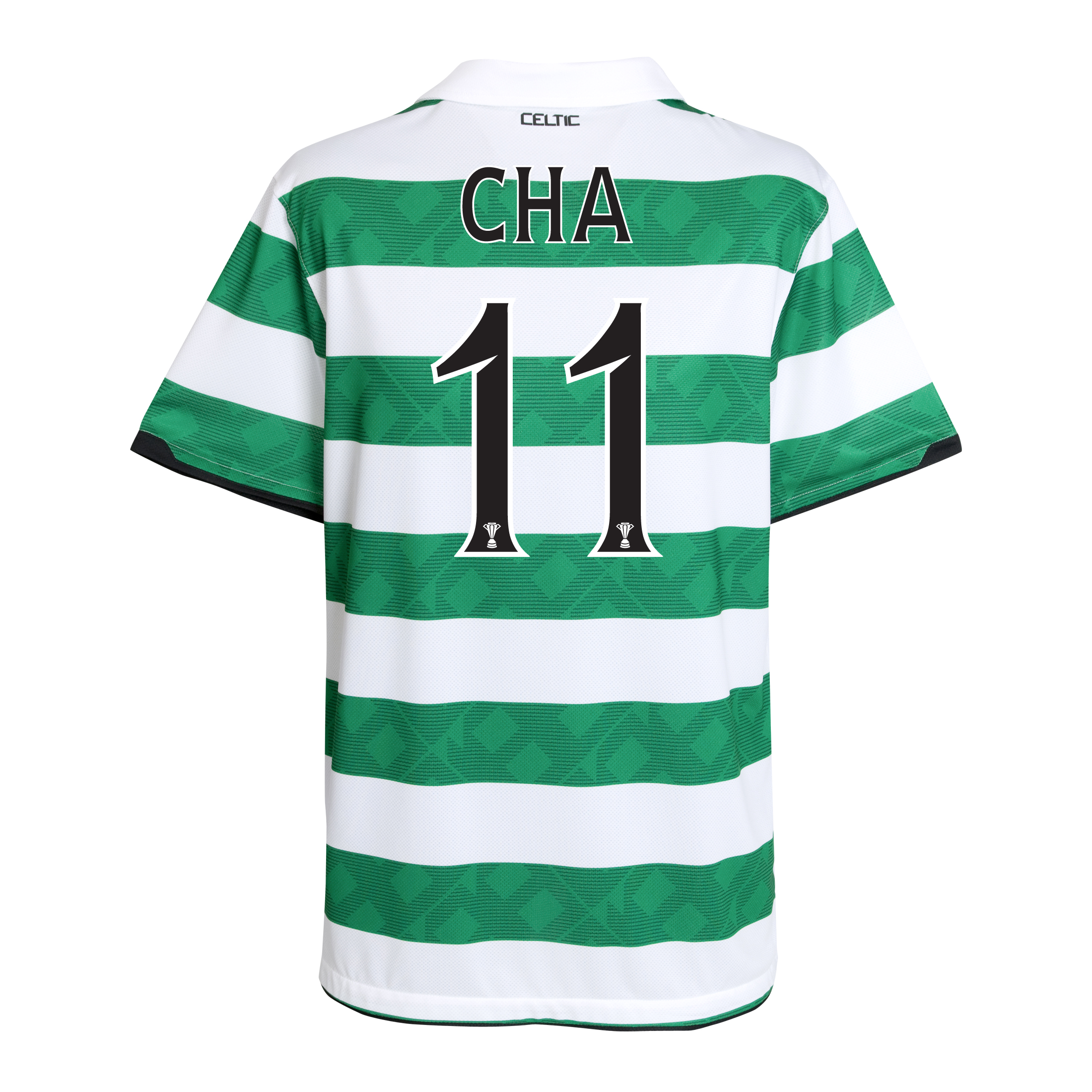 Celtic Home Shirt 2010~12 with Cha 11 printing