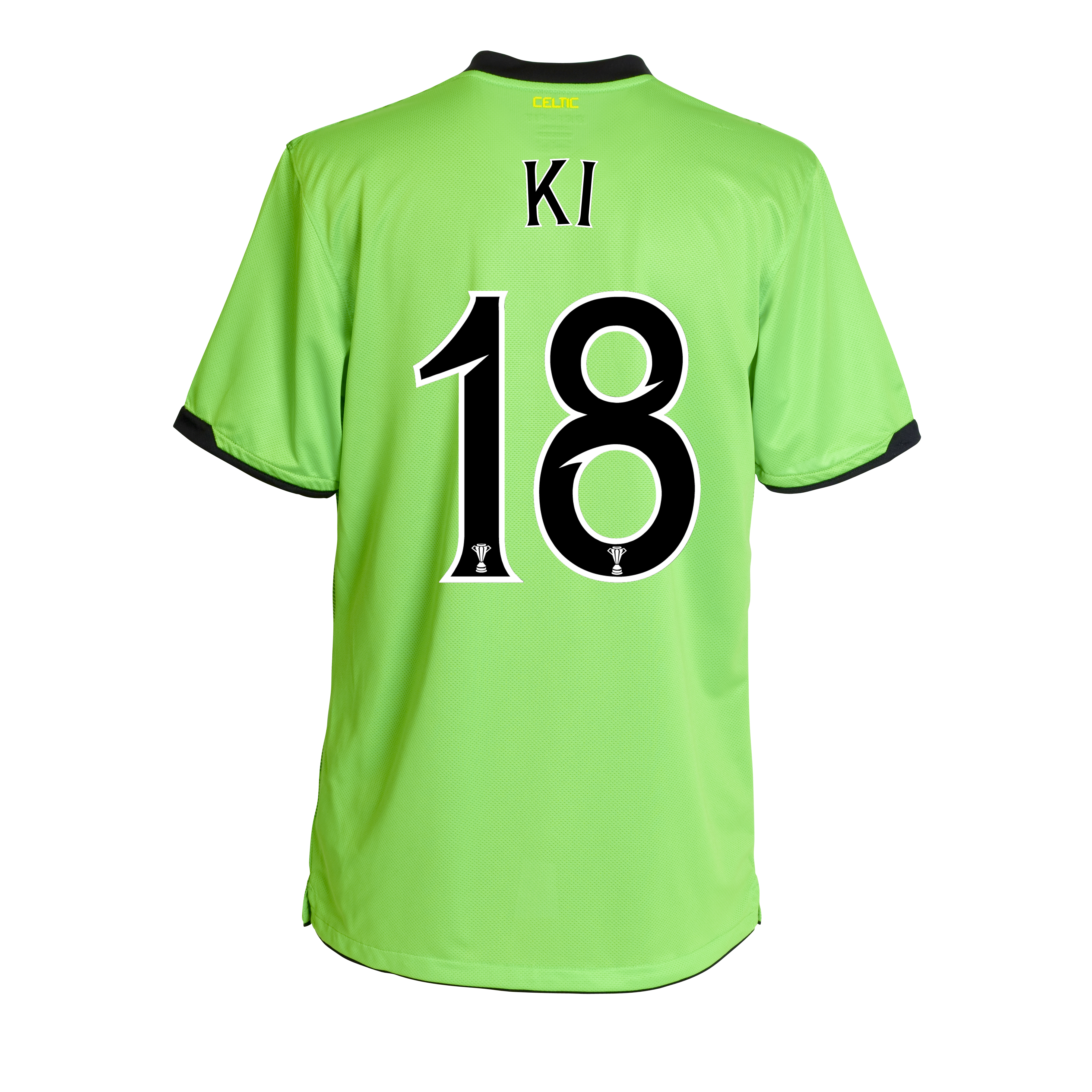 Celtic Away Shirt 2010~11 without Sponsor with Ki 18 printing