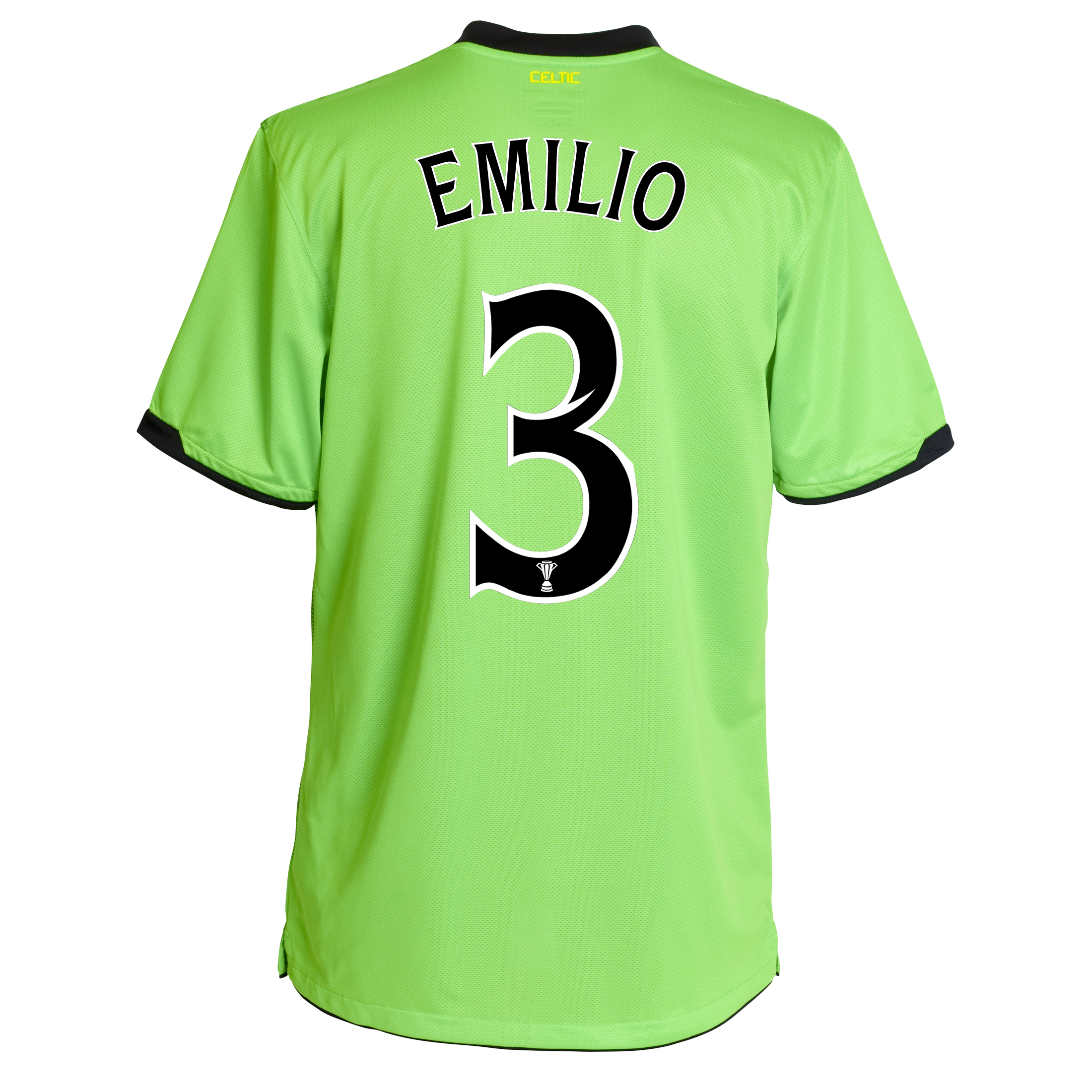 Celtic Away Shirt 2010~11 without Sponsor with Emilio 3 printing
