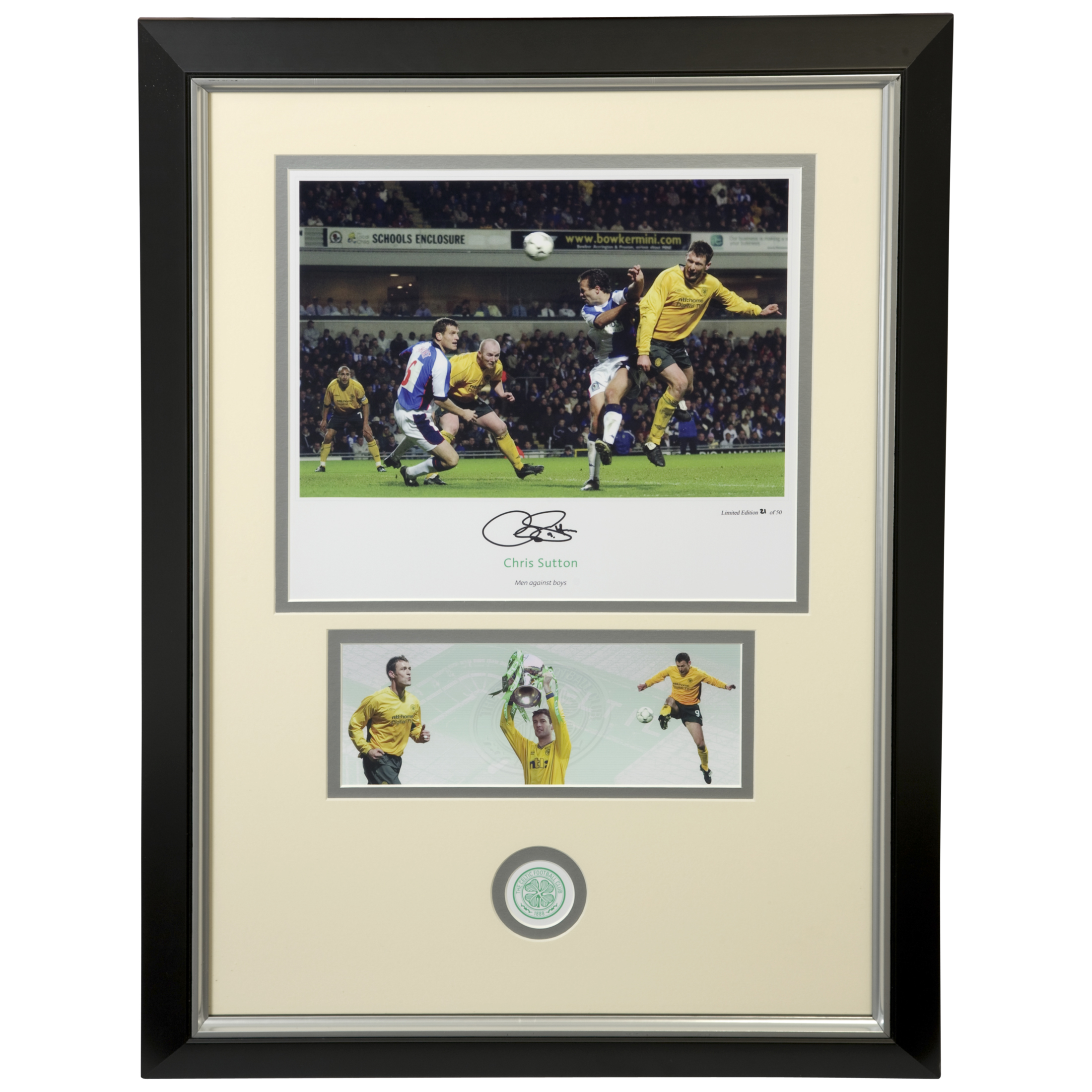 Limited Edition Hand Signed Celtic Sutton Blackburn Print