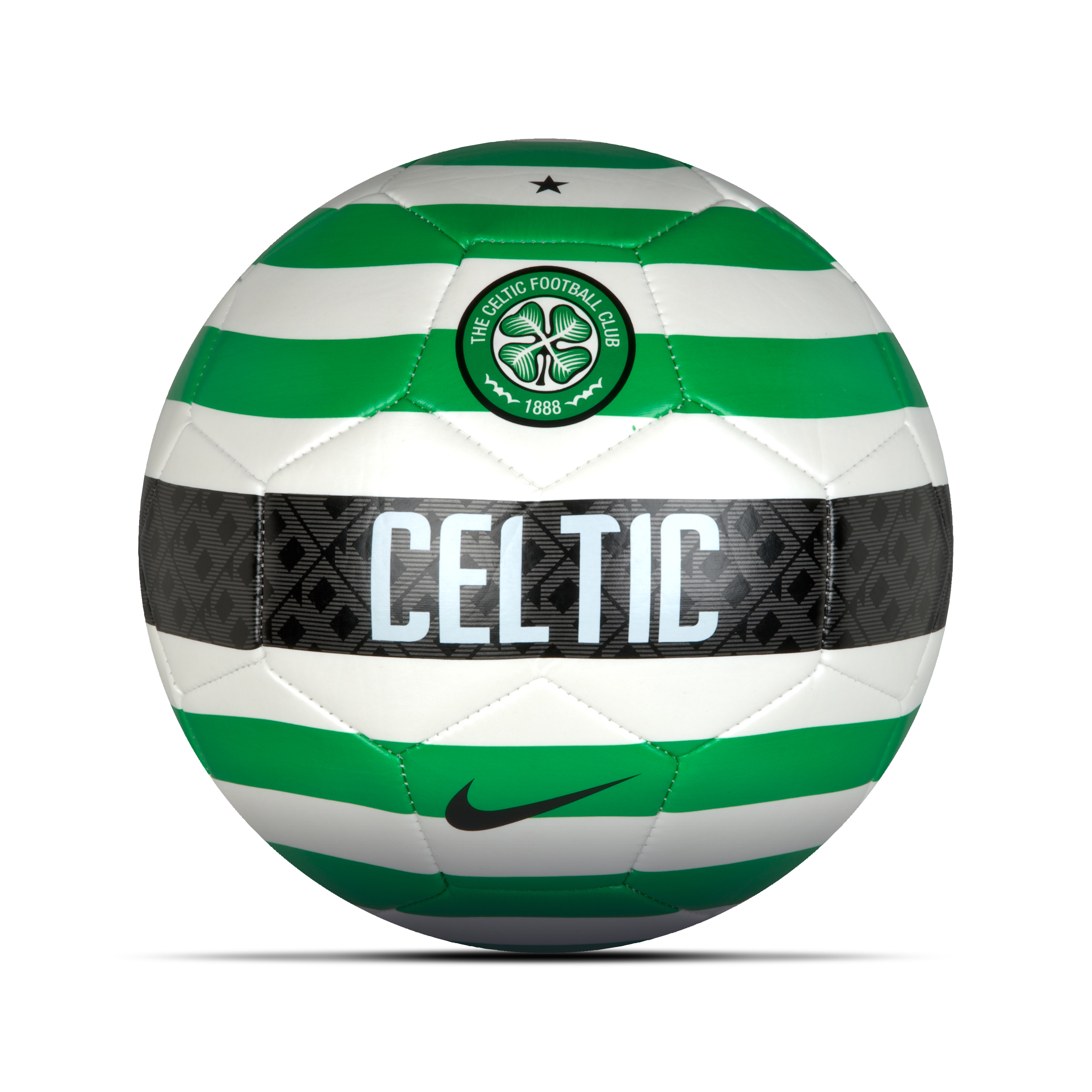 Celtic Prestige Ball - White-Green-Black