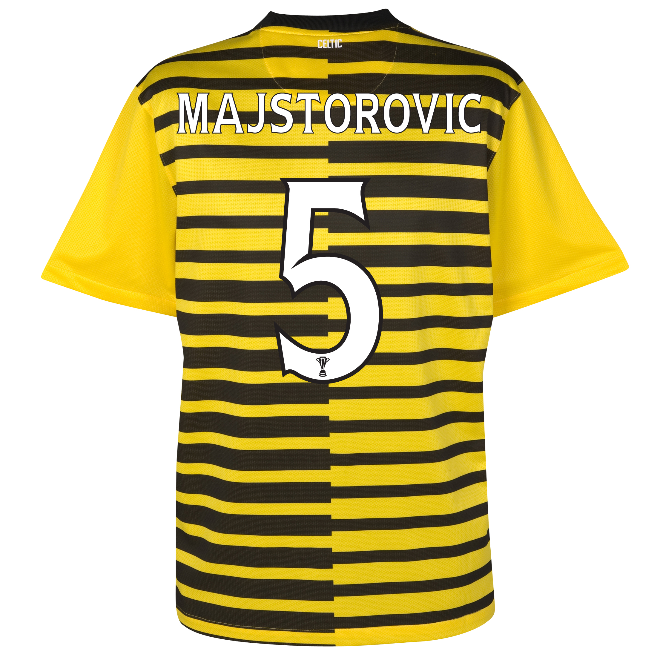 Celtic International Away Shirt 2011~12 with Majstorovic 5 printing