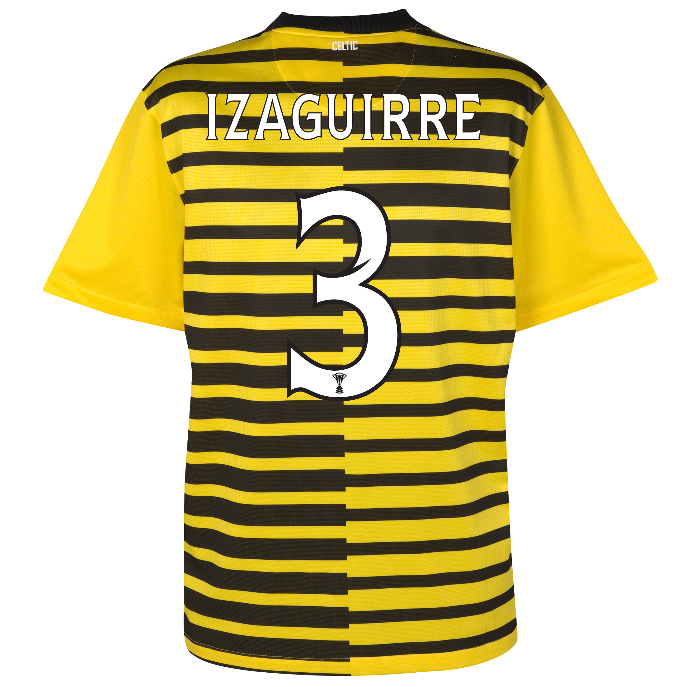 Celtic International Away Shirt 2011~12 No Sponsor with Izaguirre 3 printing