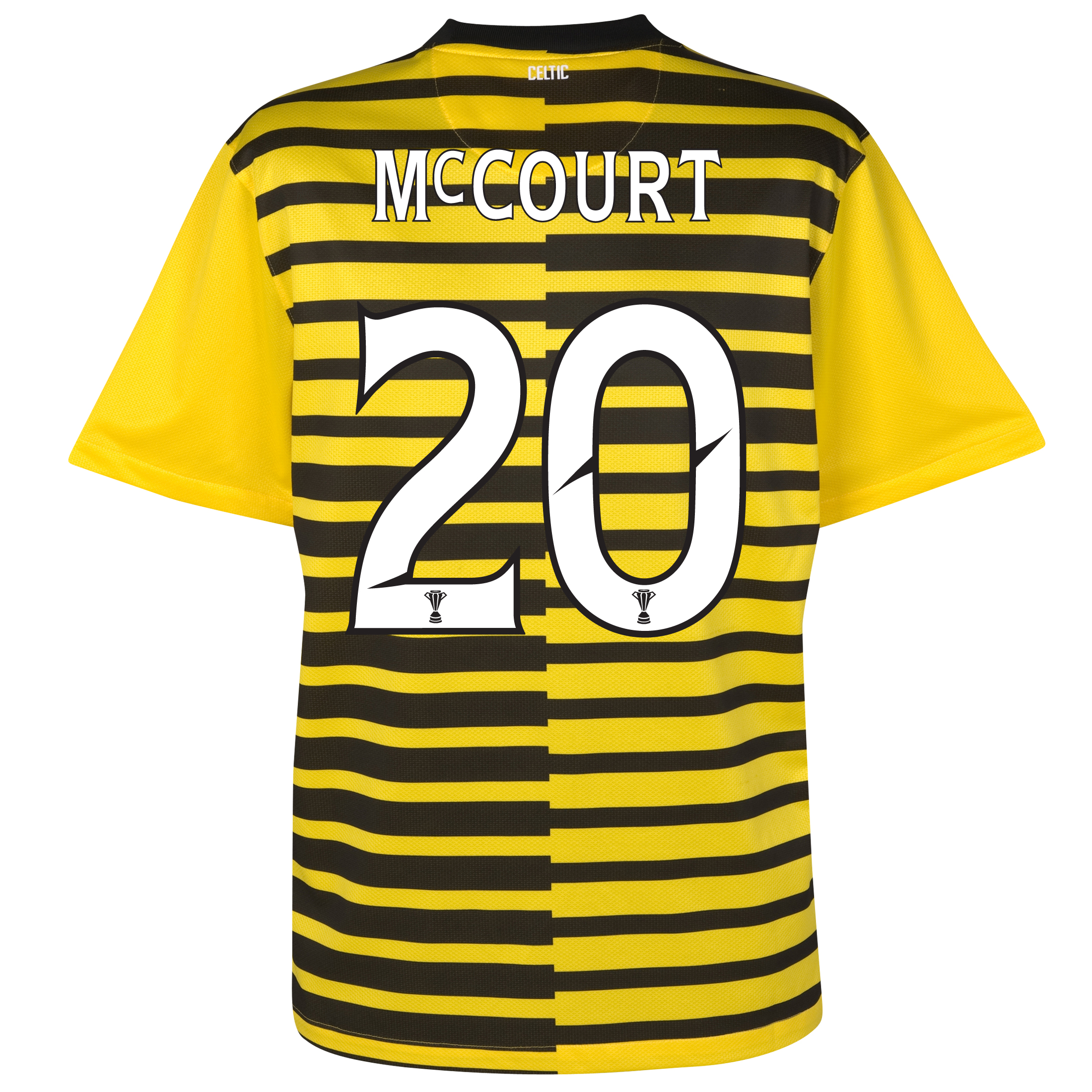 Celtic International Away Shirt 2011~12 No Sponsor with McCourt 20 printing