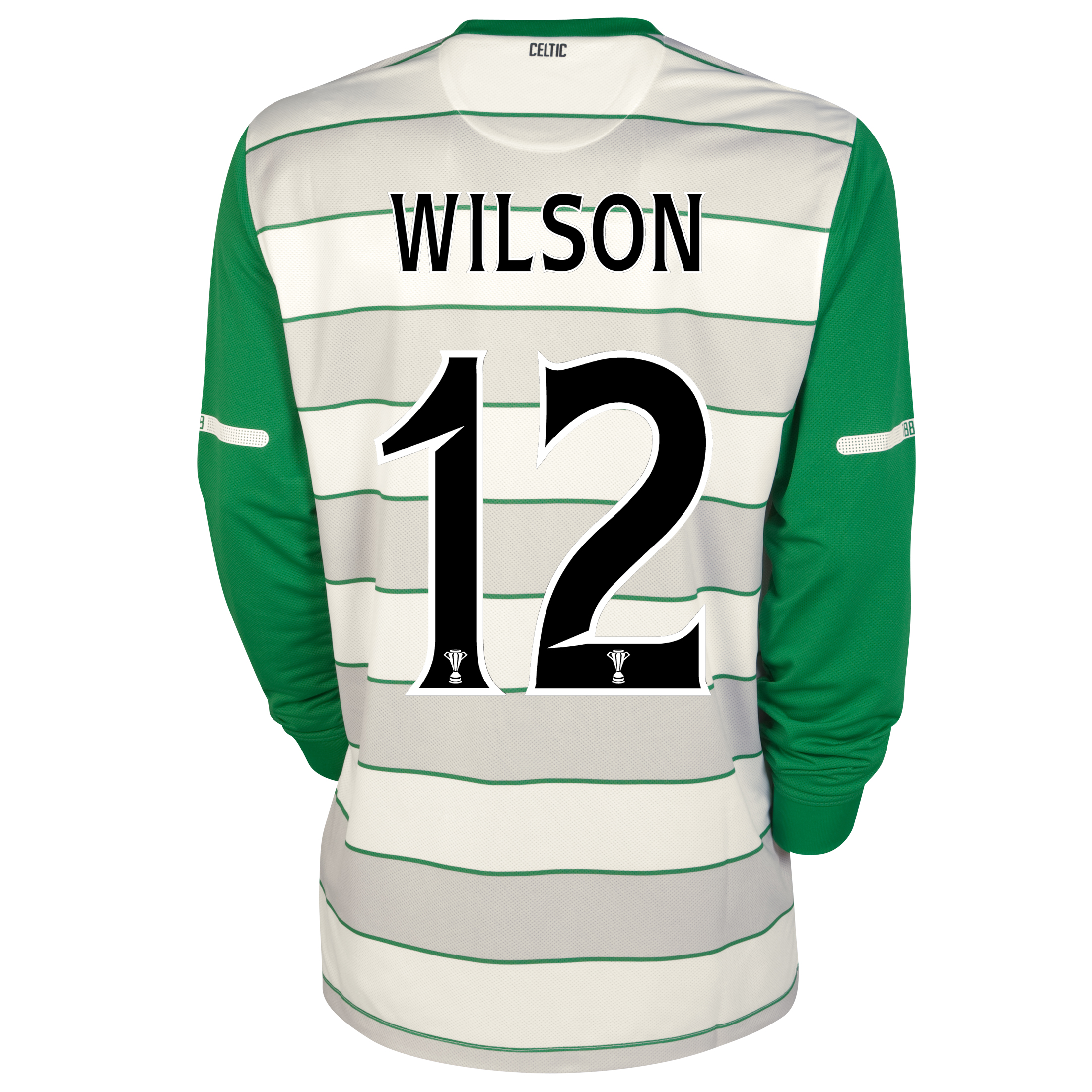 Celtic Away Shirt 2011~12 Long Sleeved with Wilson 6 printing