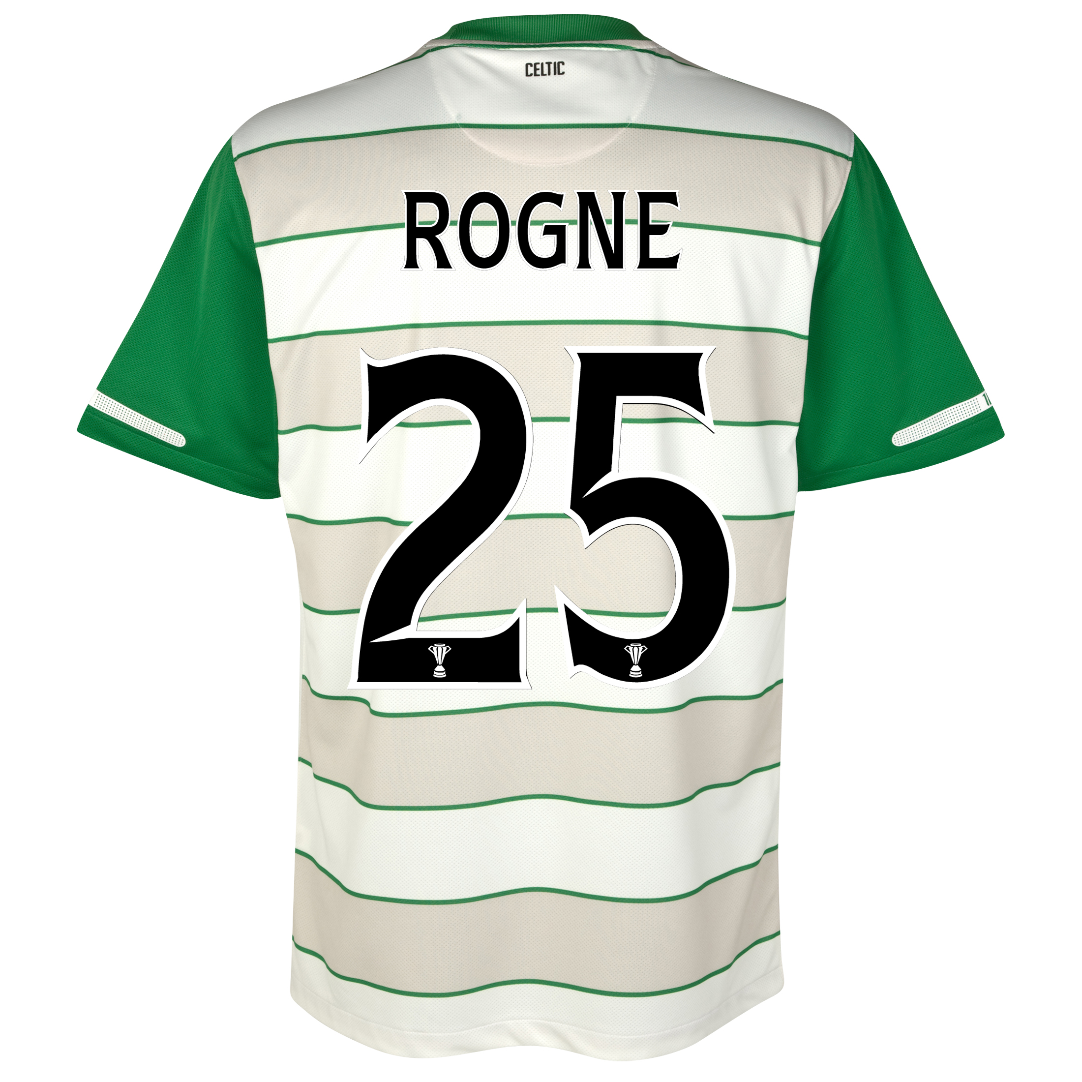 Celtic Away Shirt 2011~12 Kids with Rogne 25 printing