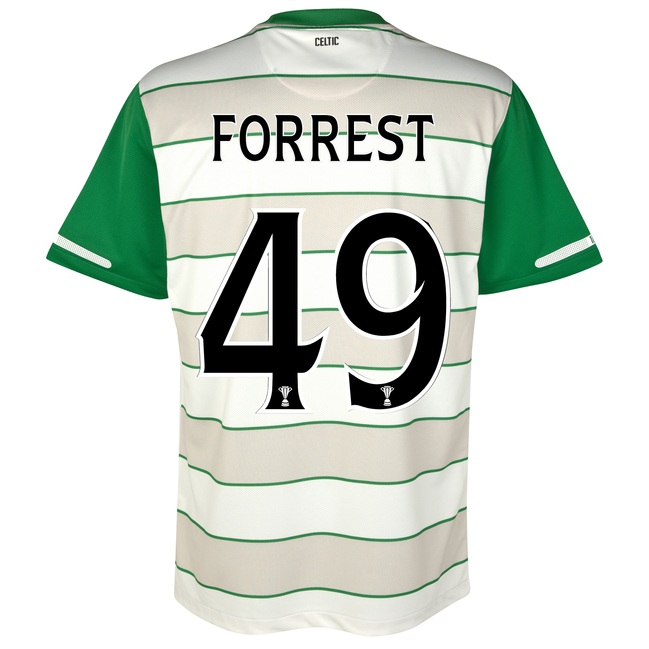 Celtic Away Shirt 2011~12 Kids with Forrest 49 printing