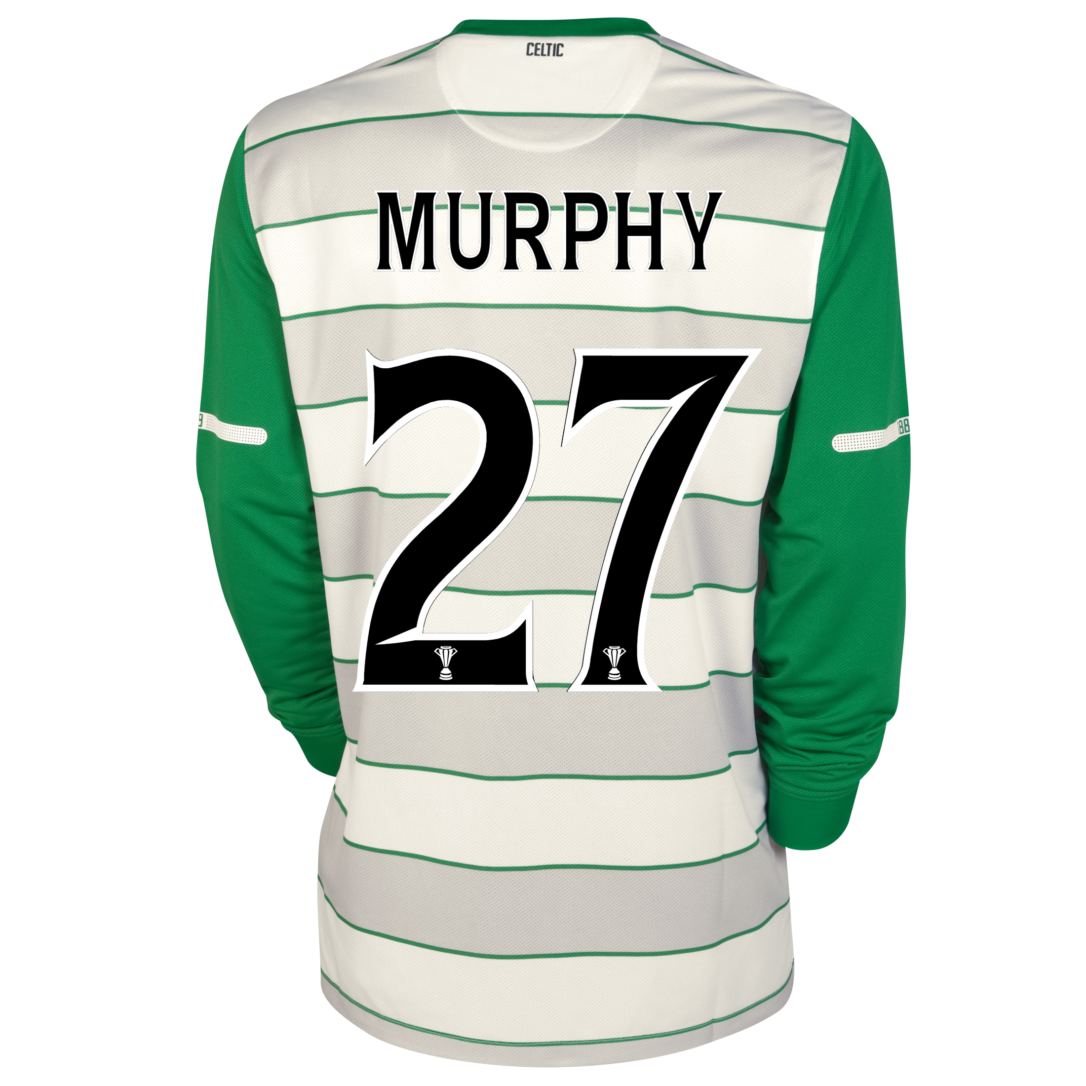 Celtic Away Shirt 2011-12 - Long Sleeved - Kids with Murphy 27 printing