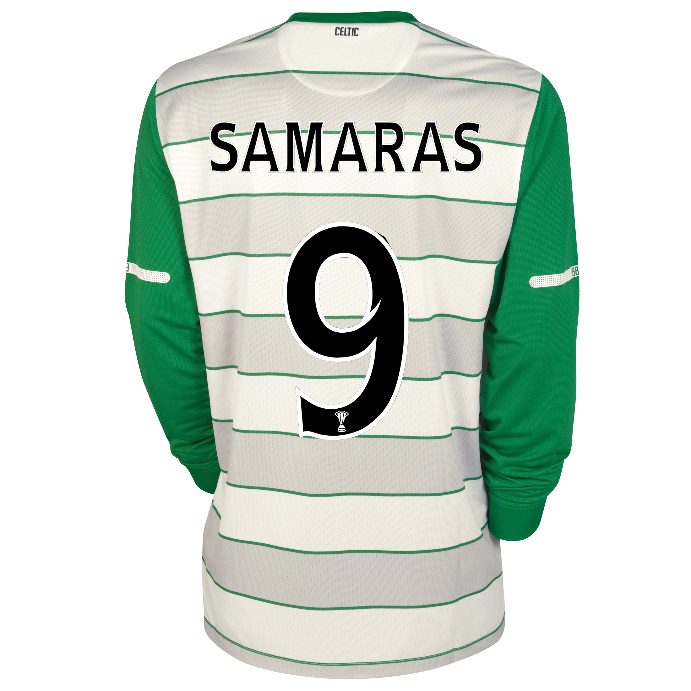 Celtic Away Shirt 2011/12 - No Sponsor - Long Sleeved with Samaras 9 printing