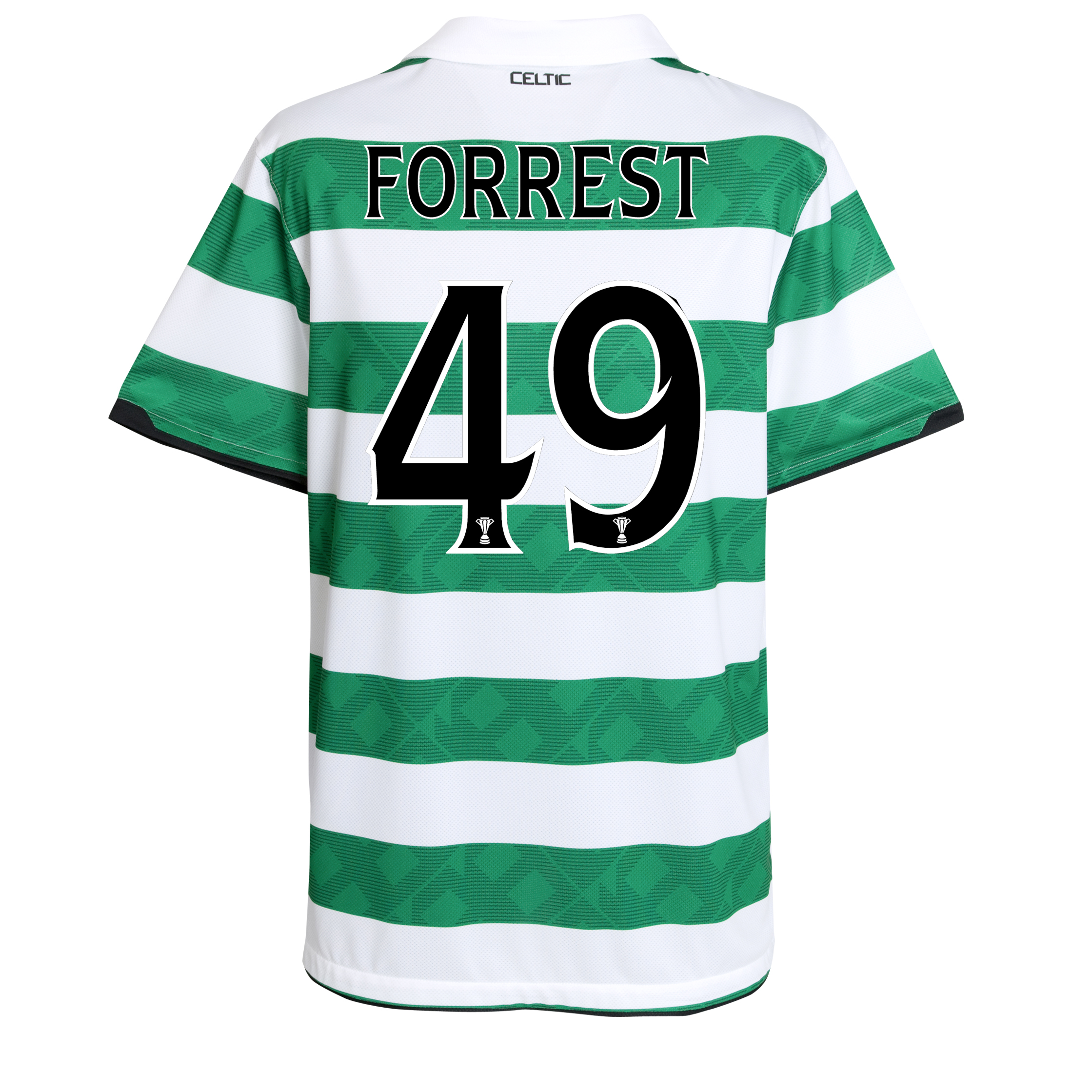 Celtic Home Shirt 2010~12 Kids with Forrest 49 printing