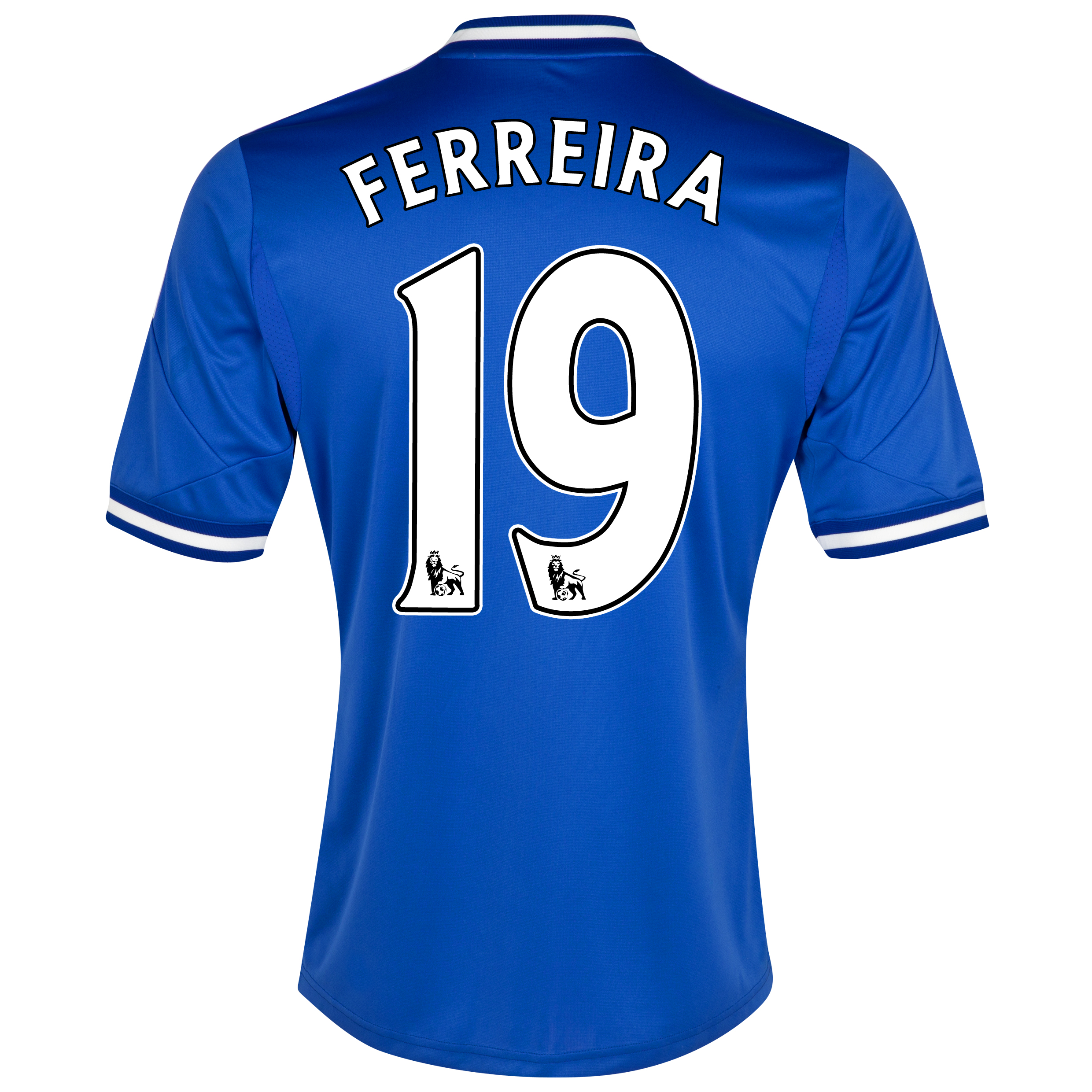 Chelsea Home Shirt 2013/14 with Ferreira 19 printing