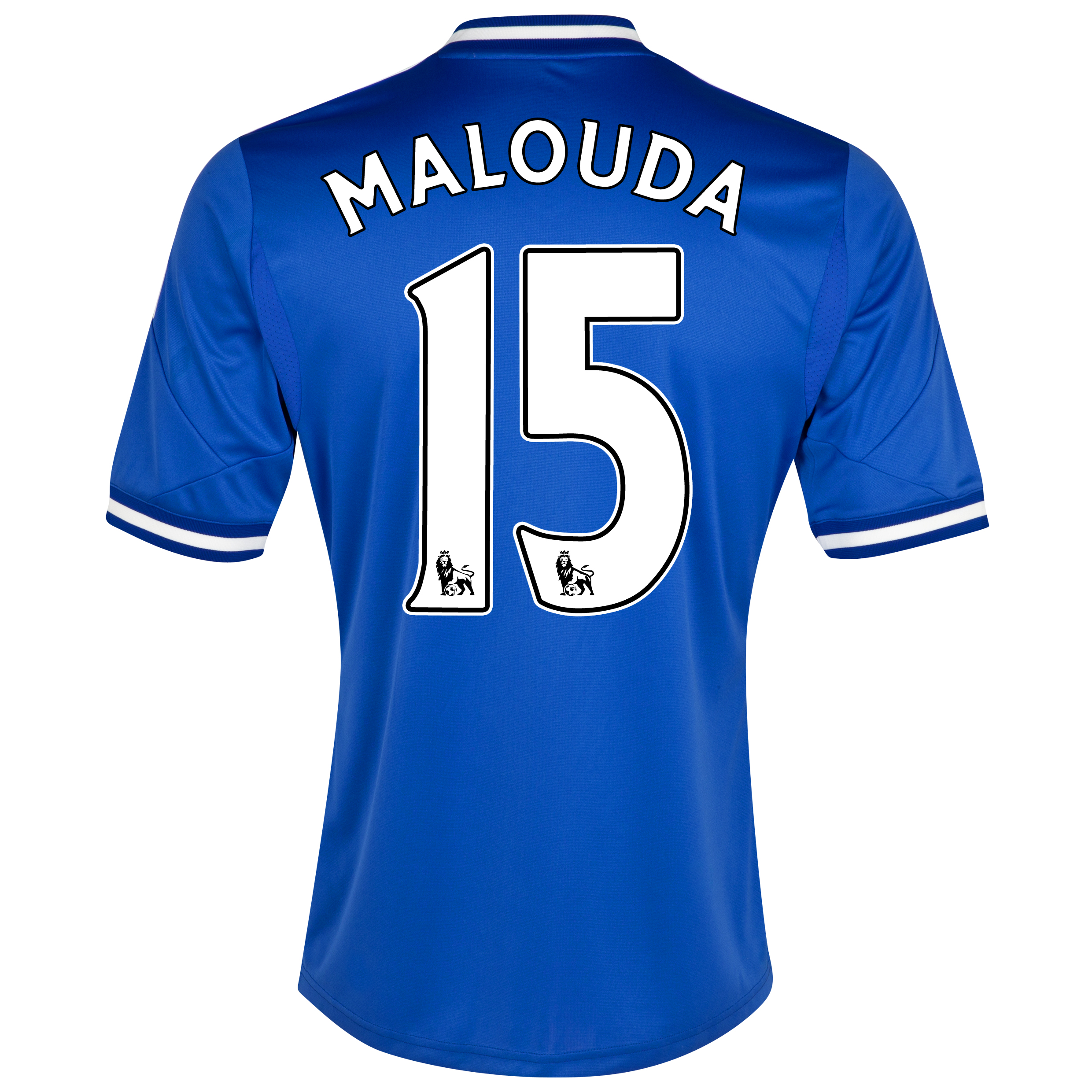 Chelsea Home Shirt 2013/14 - Kids with Malouda 15 printing