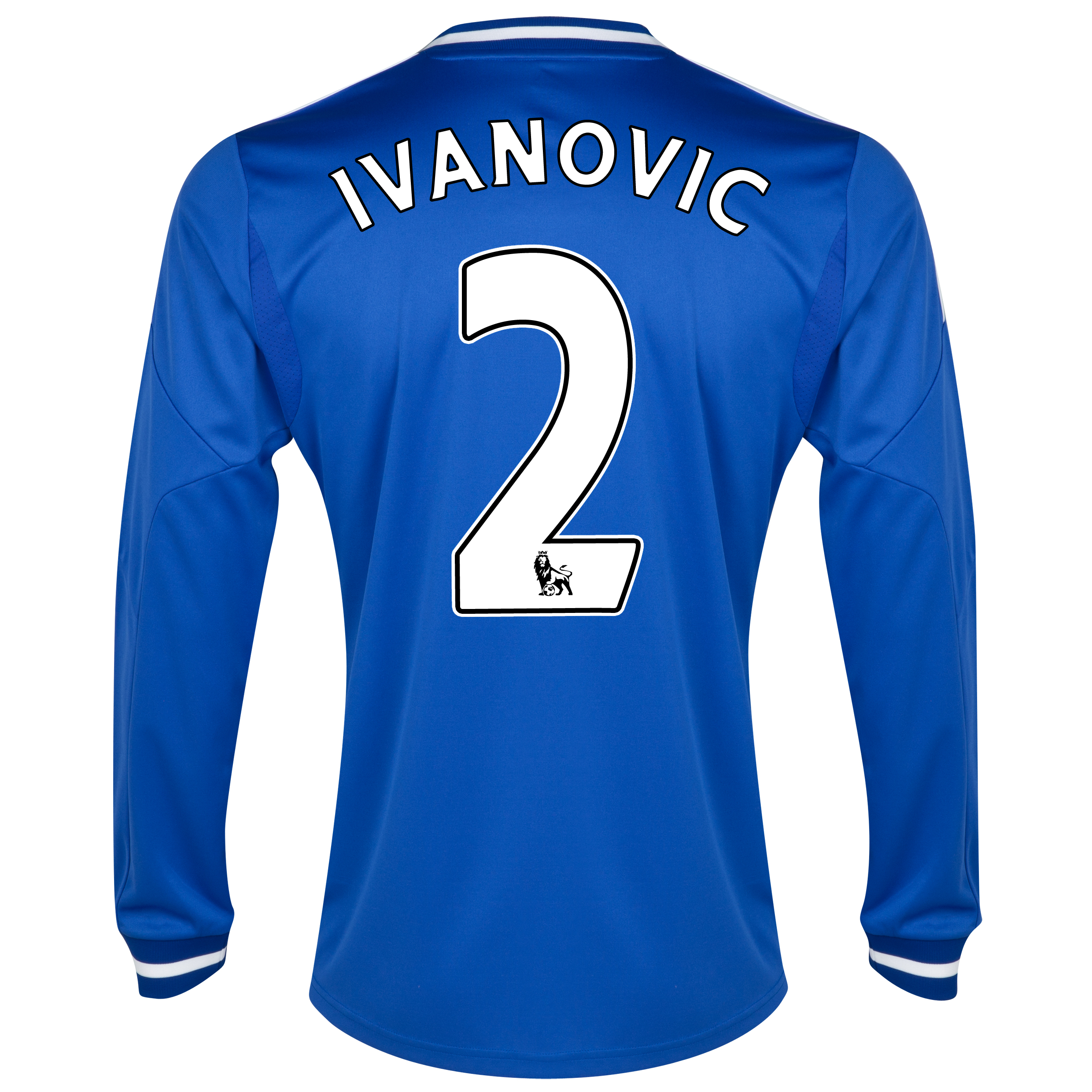 Chelsea Home Shirt 2013/14 - Long Sleeve - Kids with Ivanovic 2 printing