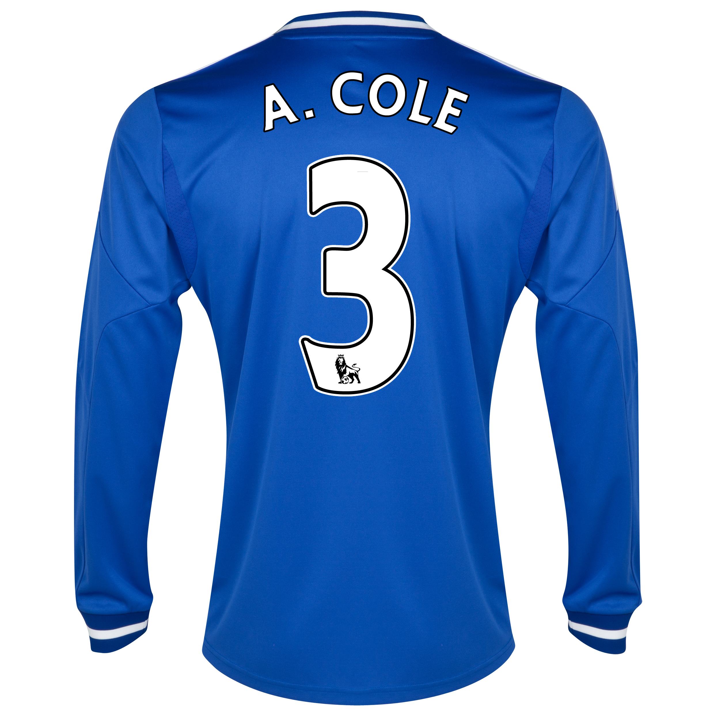 Chelsea Home Shirt 2013/14 - Long Sleeve - Kids with A.Cole 3 printing