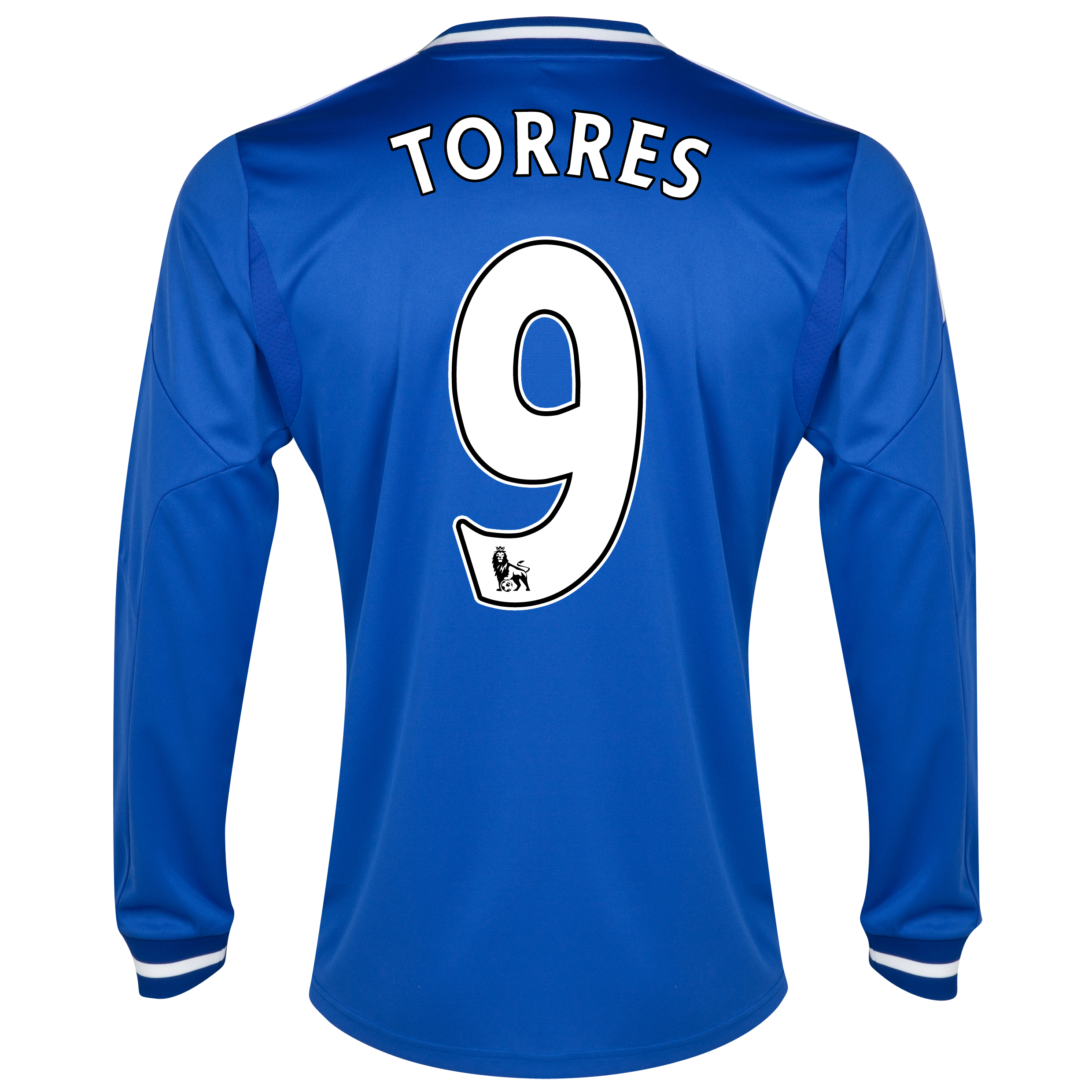 Chelsea Home Shirt 2013/14 - Long Sleeve - Kids with Torres 9 printing