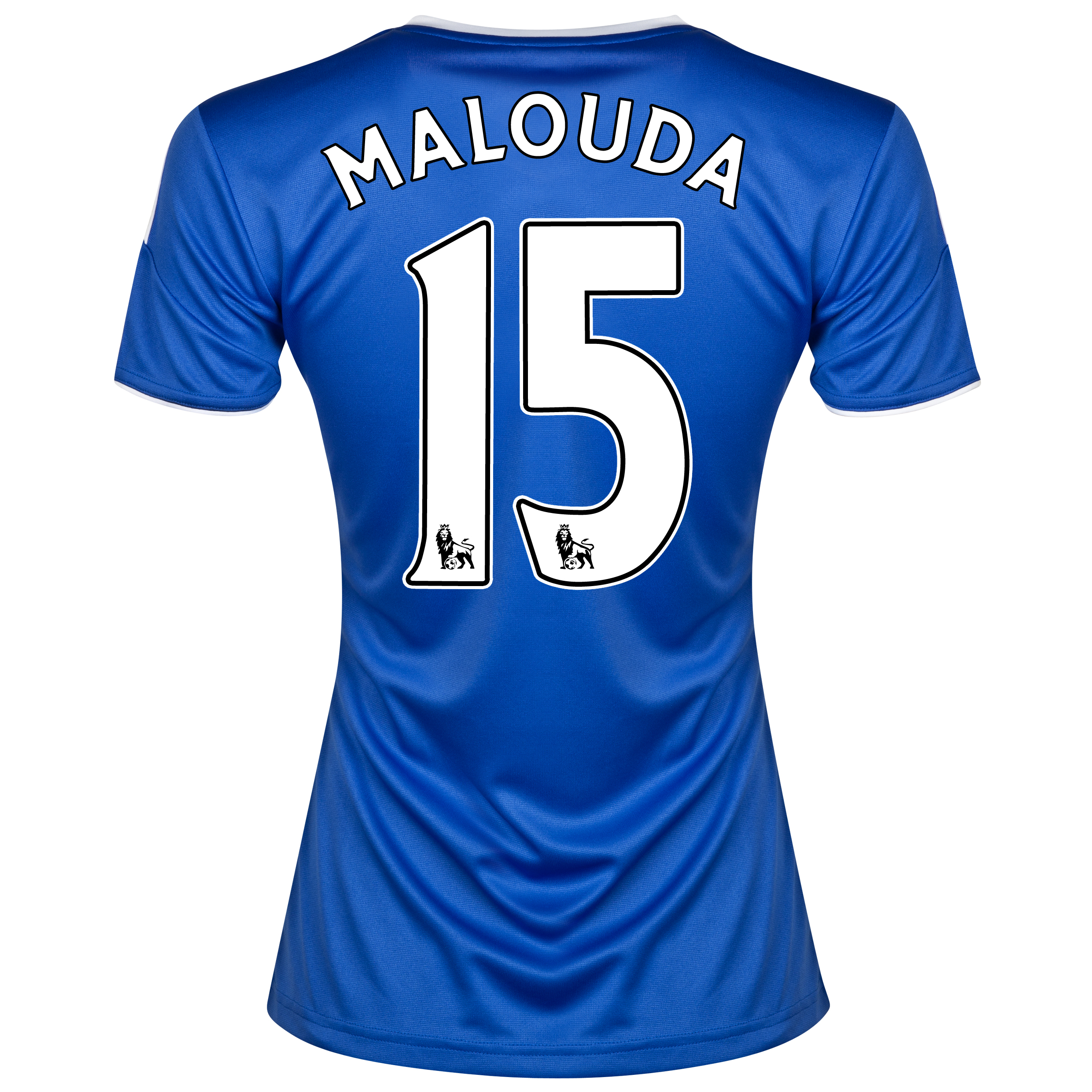 Chelsea Home Shirt 2013/14- Womens with Malouda 15 printing