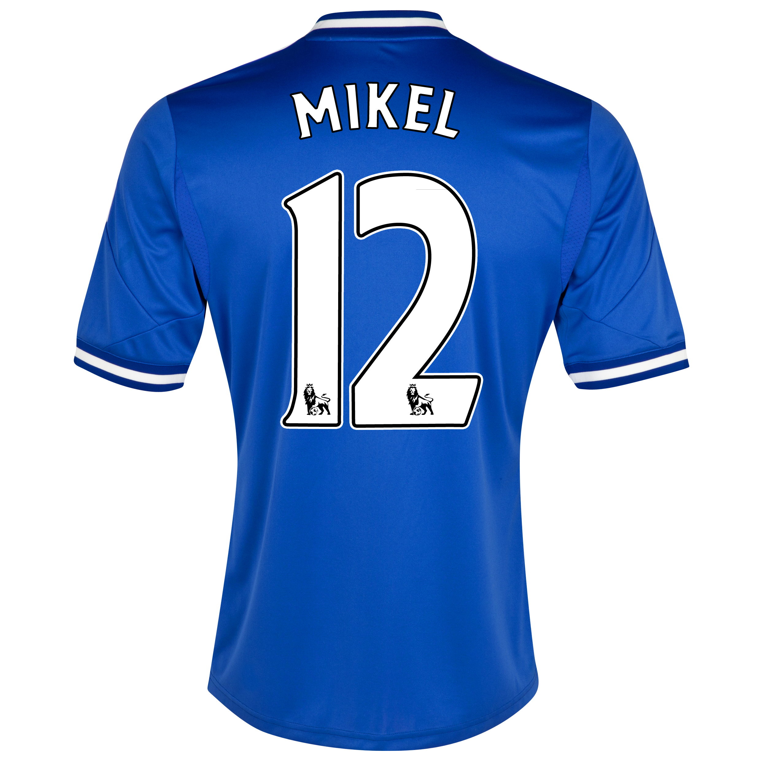 Chelsea Home Shirt 2013/14 - Outsize with Mikel 12 printing