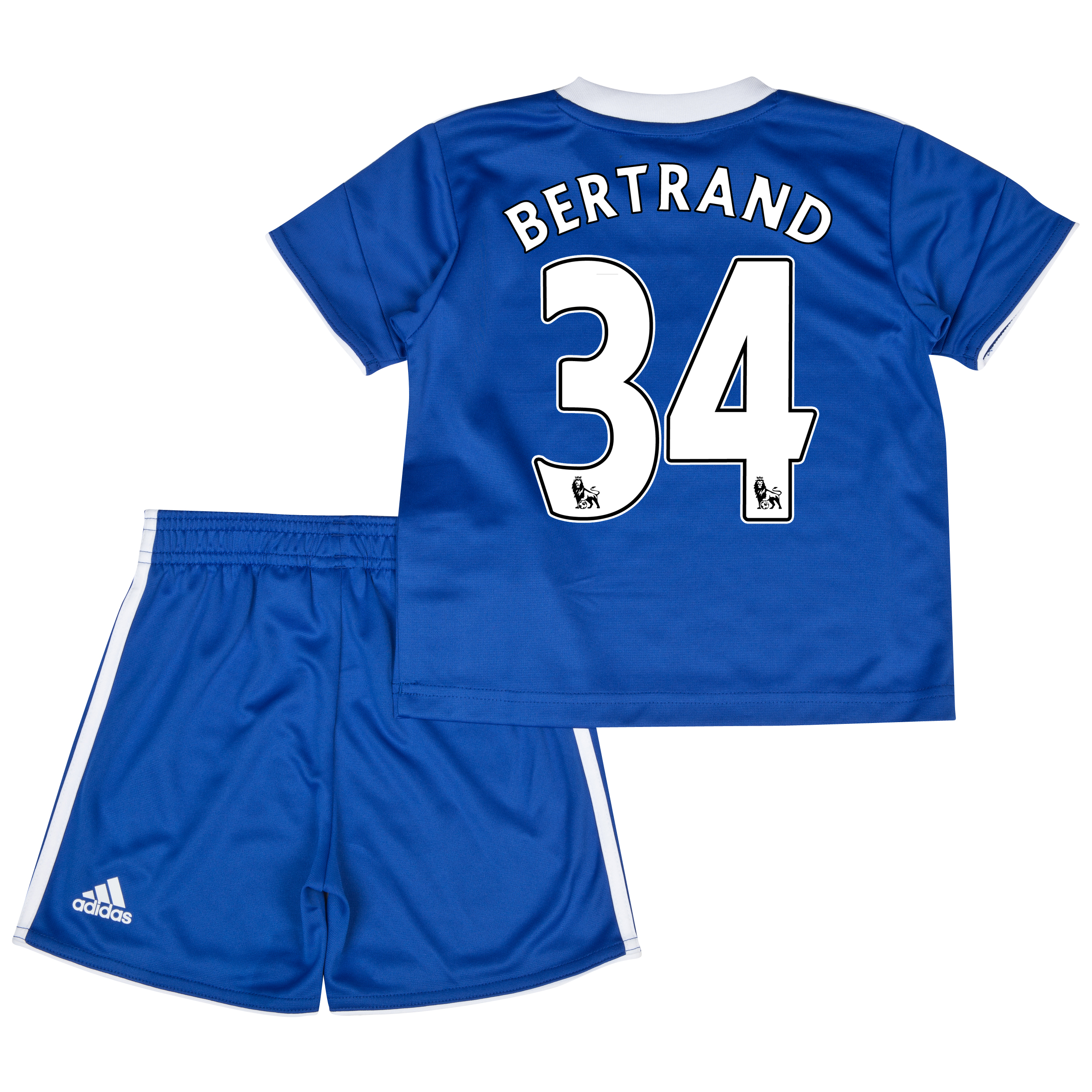 Chelsea Home Mini Kit 2013/14 with Bertrand 34 printing