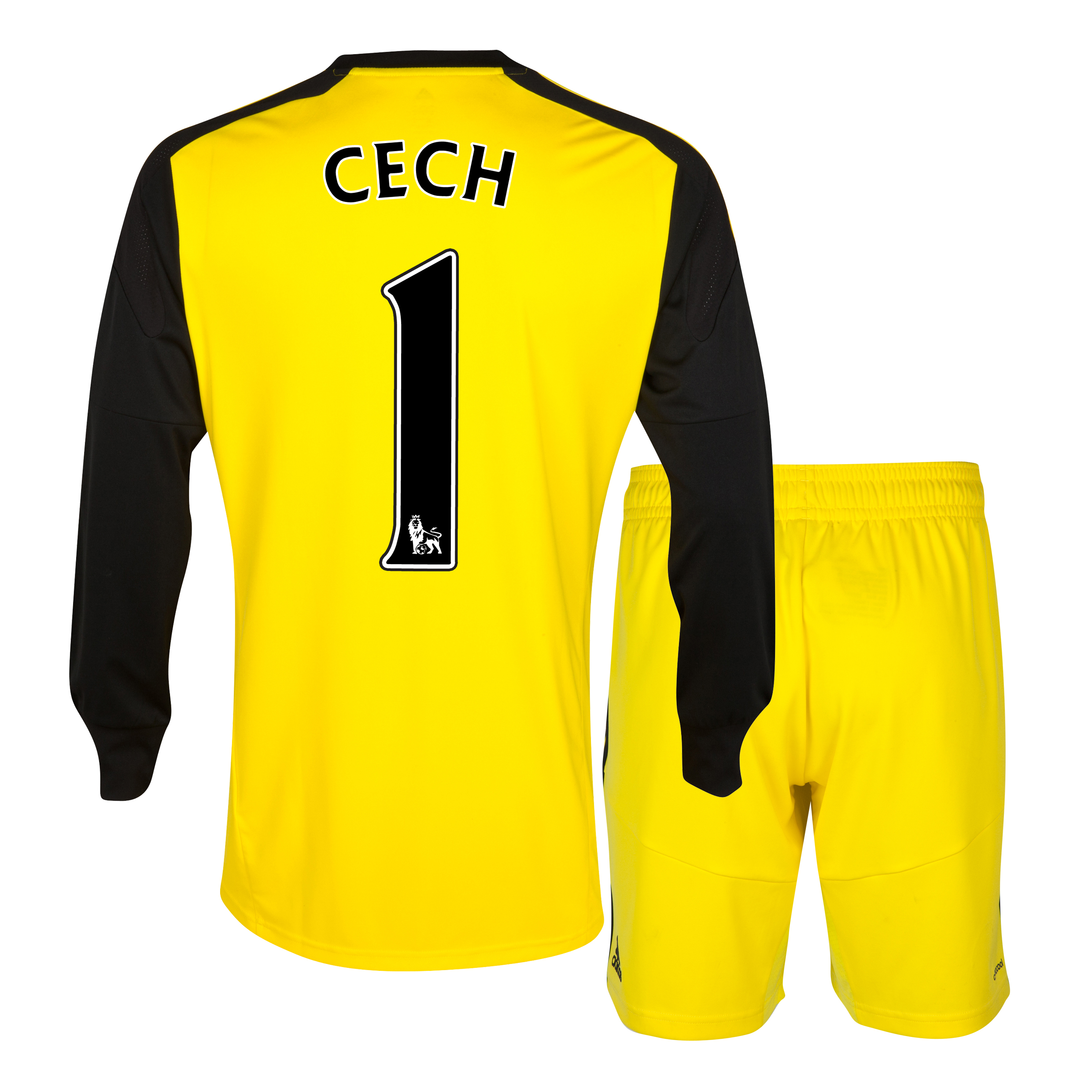 Chelsea Home Goalkeeper Mini Kit 2013/14 with Cech 1 printing