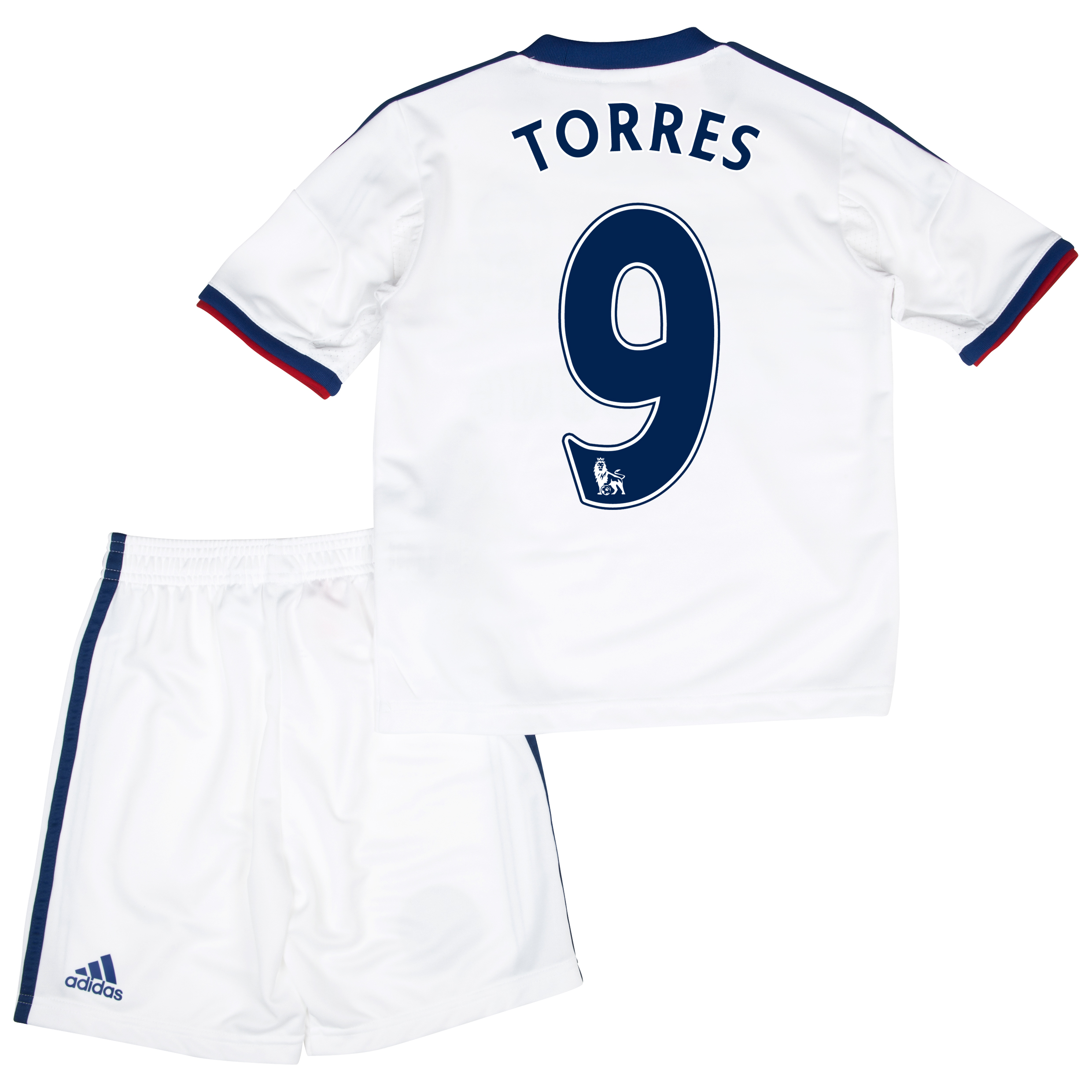 Chelsea Away Mini Kit 2013/14 with Torres 9 printing