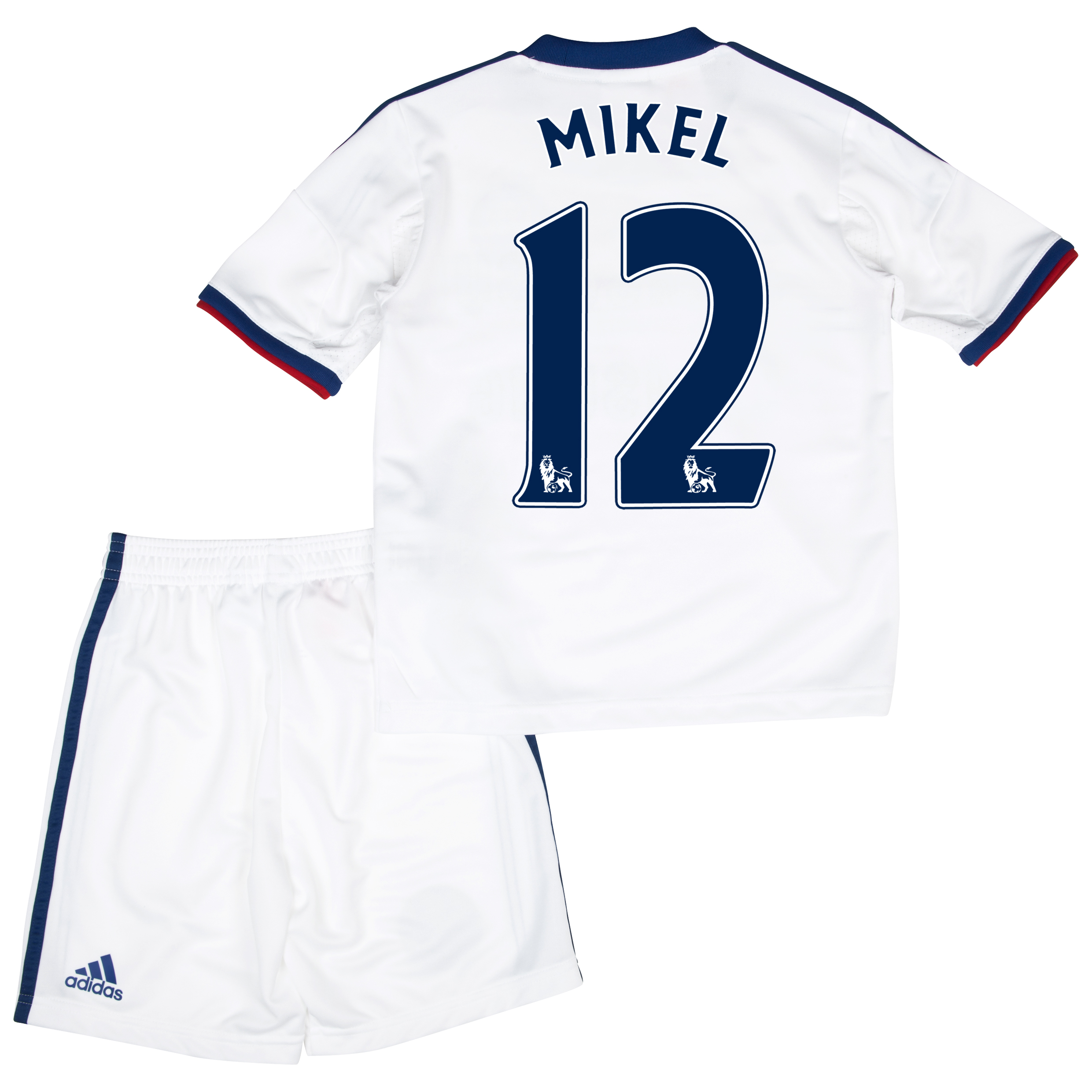 Chelsea Away Mini Kit 2013/14 with Mikel 12 printing