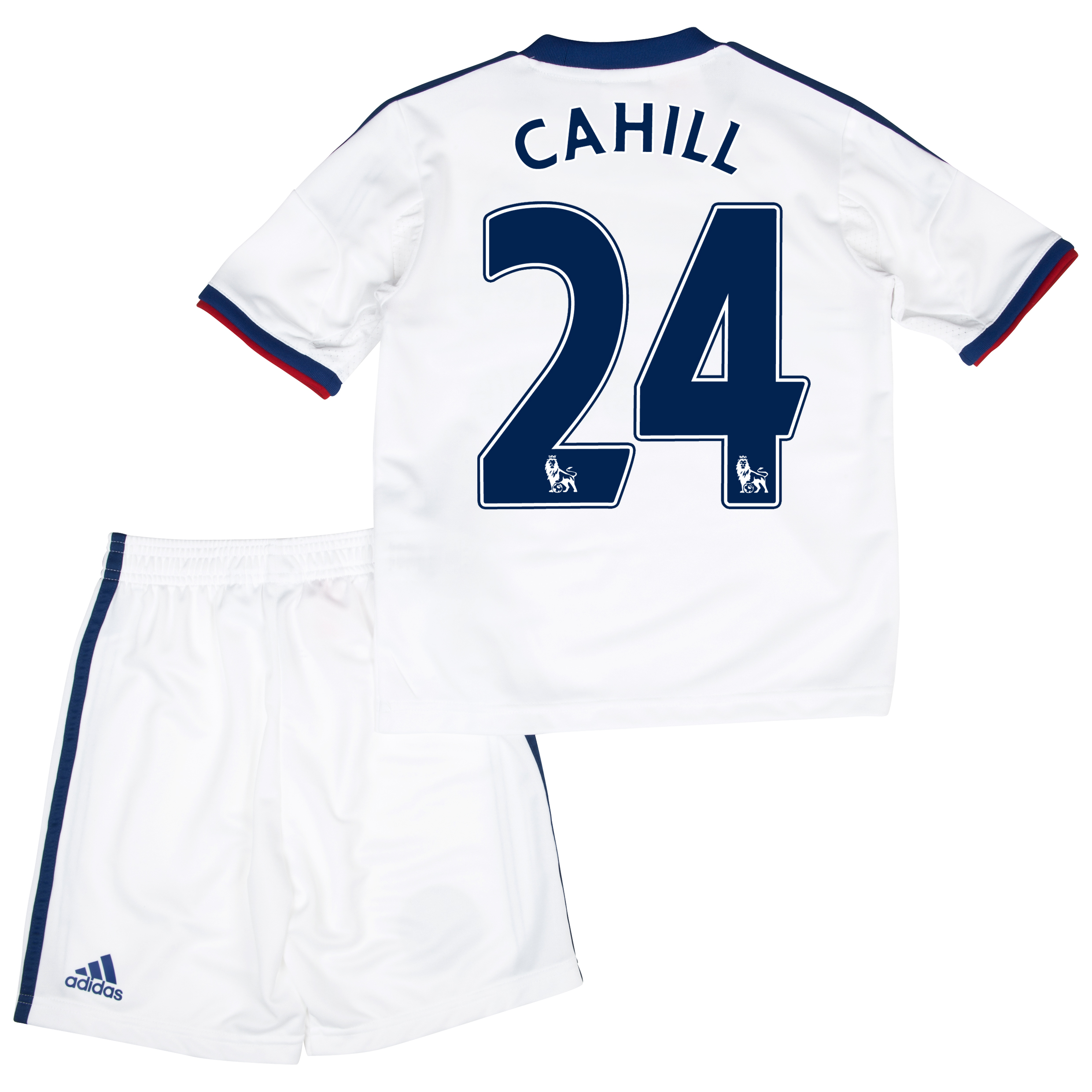 Chelsea Away Mini Kit 2013/14 with Cahill 24 printing