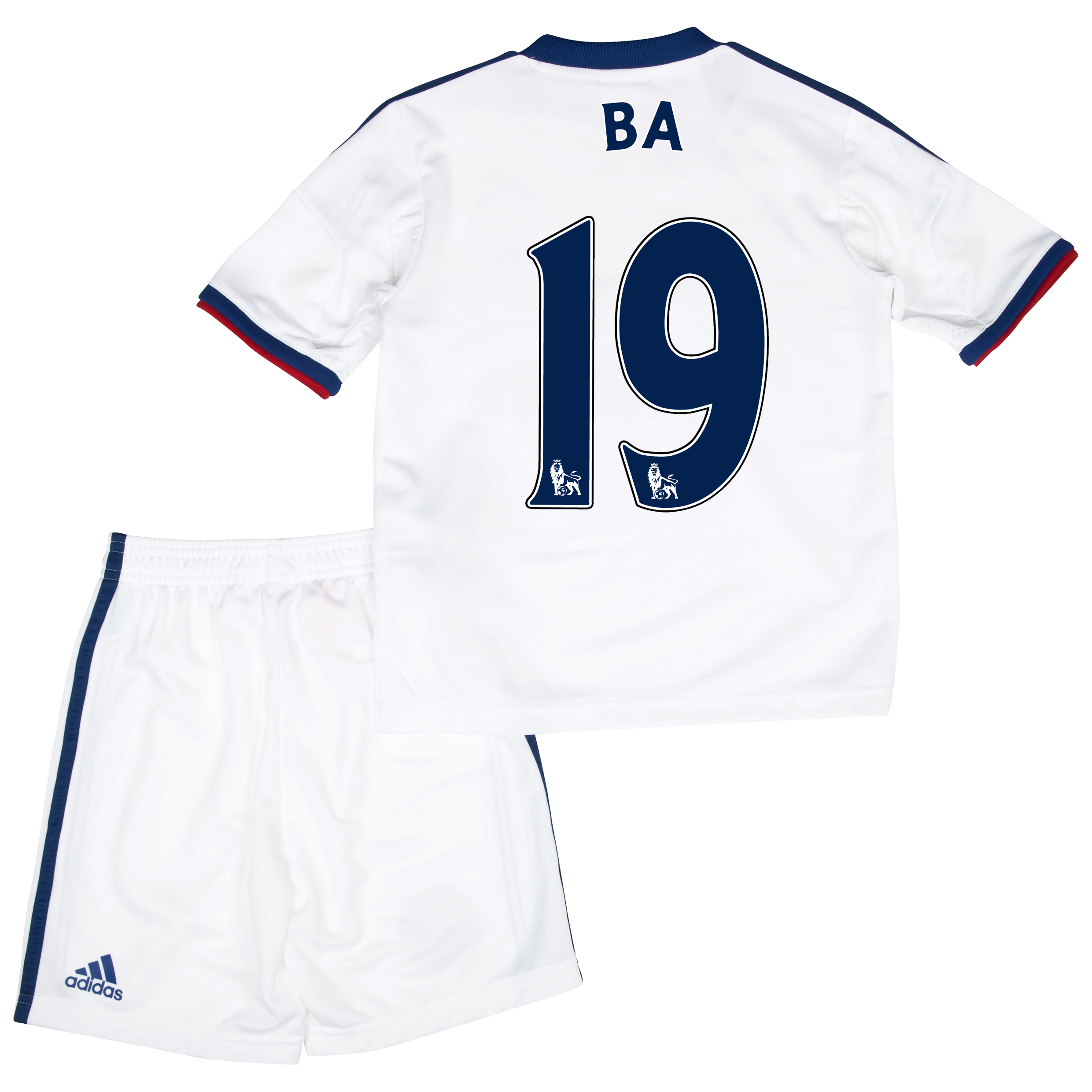 Chelsea Away Mini Kit 2013/14 with Ba 19 printing