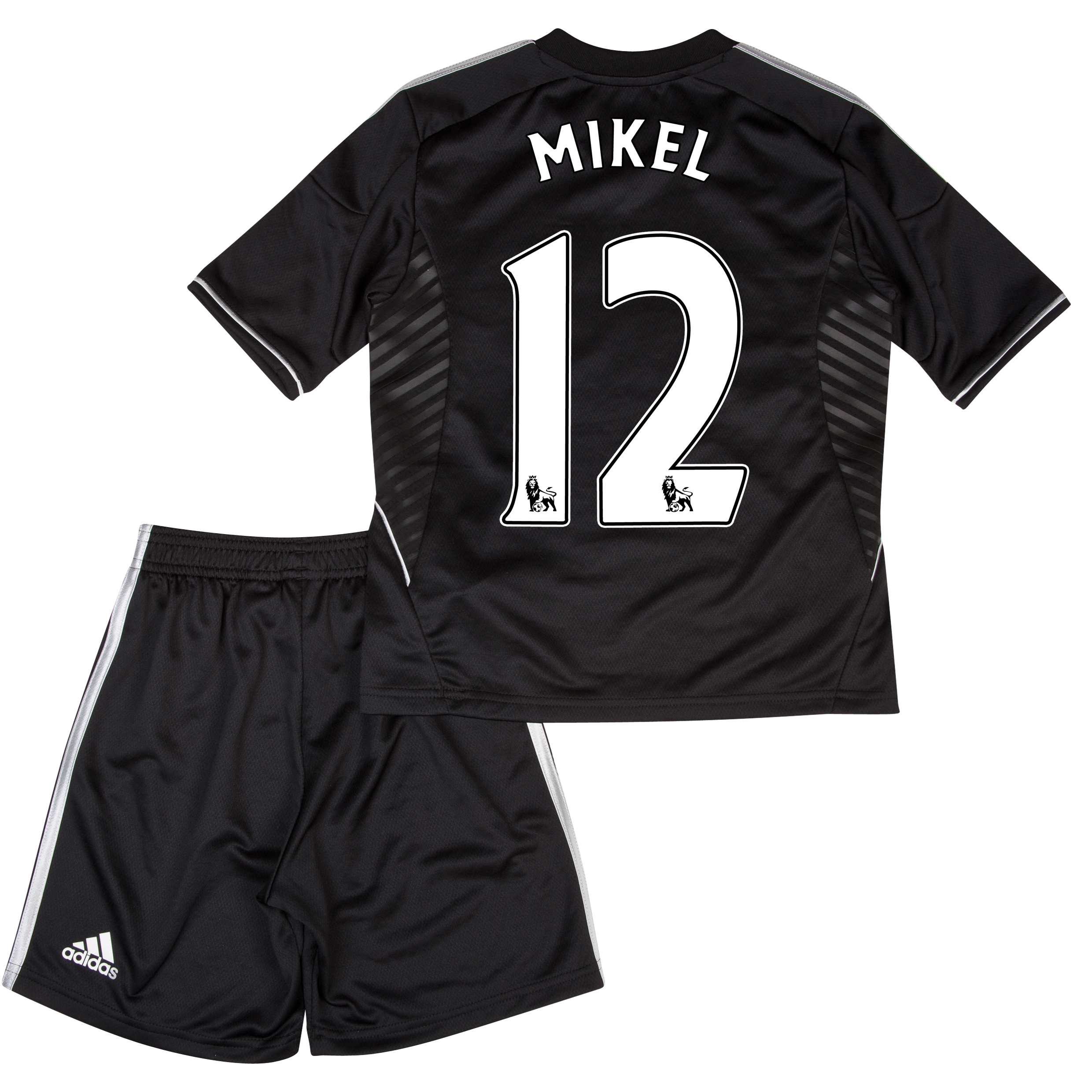 Chelsea Third Mini Kit 2013/14 with Mikel 12 printing