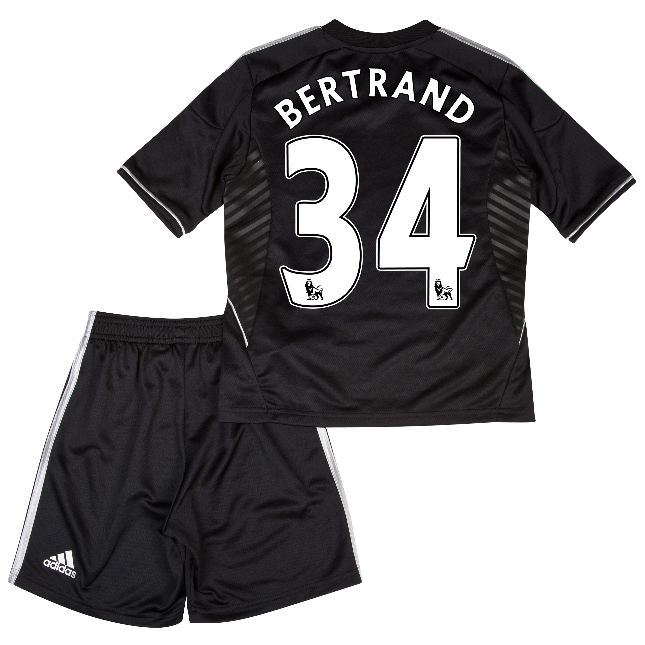 Chelsea Third Mini Kit 2013/14 with Bertrand 34 printing