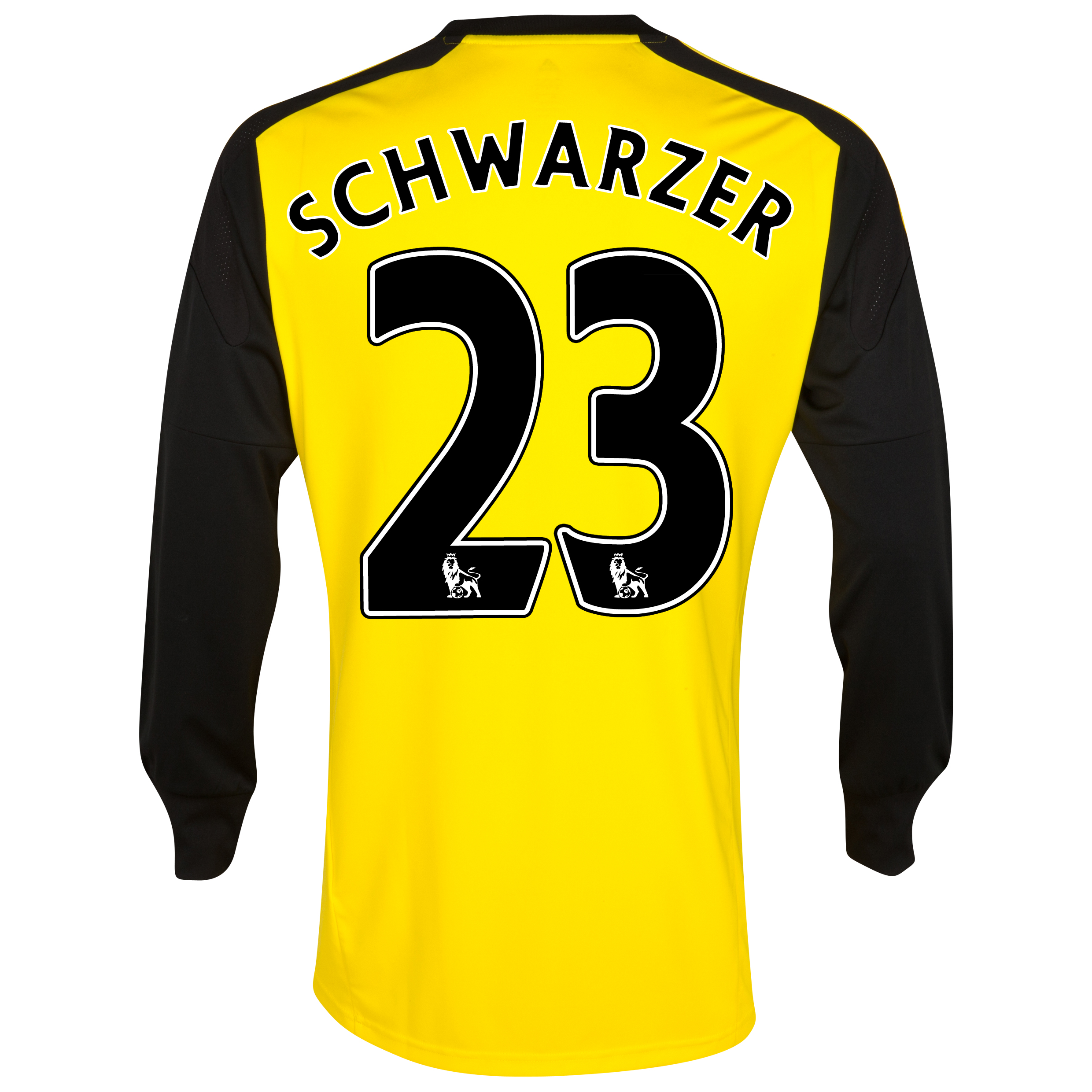 Chelsea Home Goalkeeper Mini Kit 2013/14 with Schwarzer 23 printing
