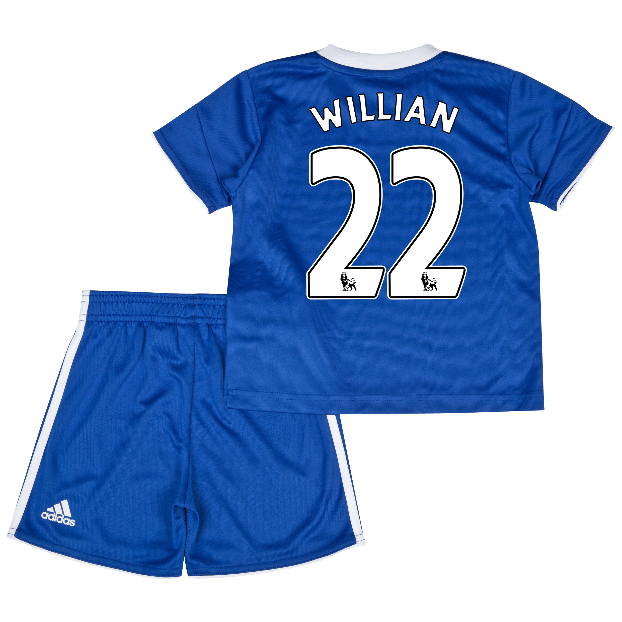 Chelsea Home Mini Kit 2013/14 with Willian 22 printing