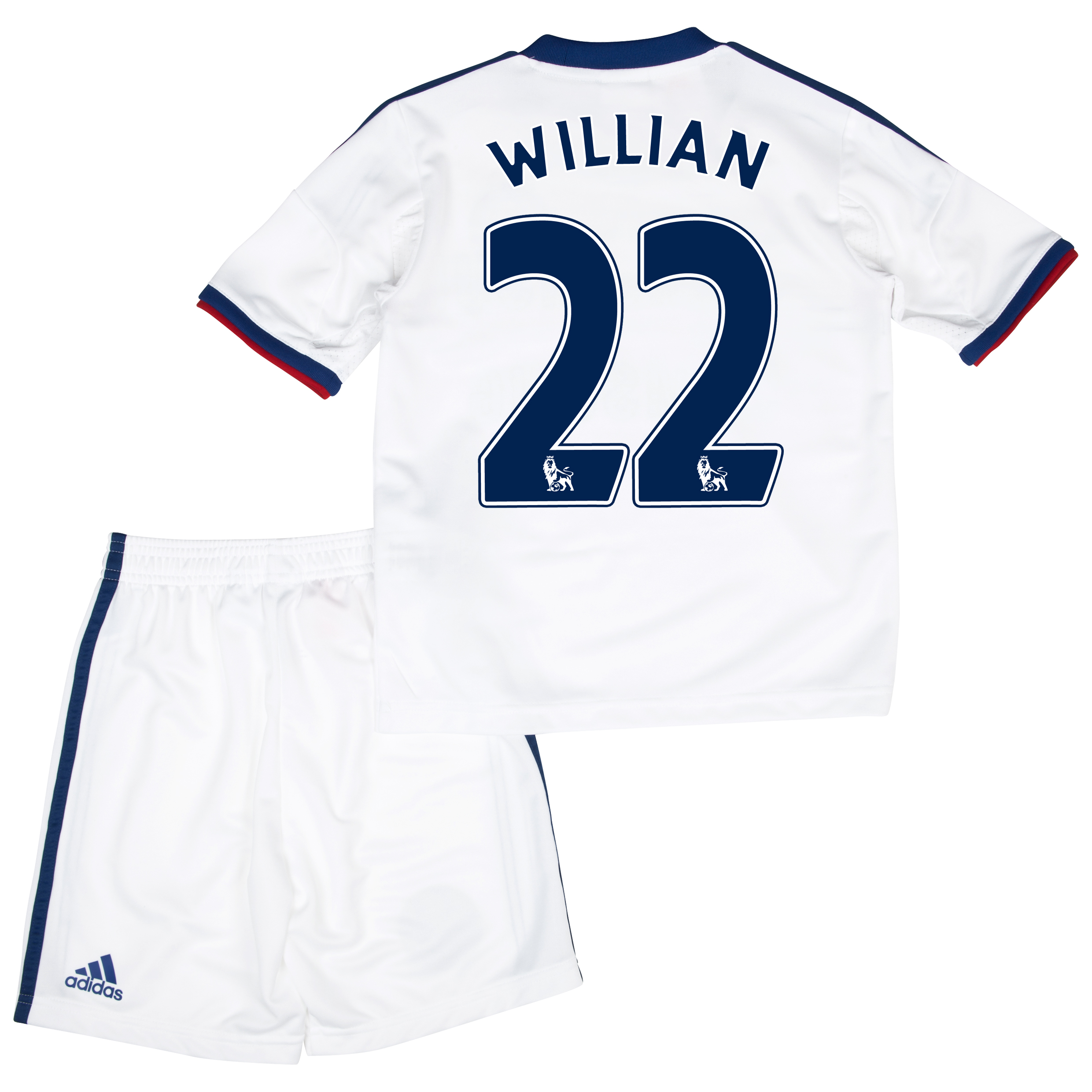 Chelsea Away Mini Kit 2013/14 with Willian 22 printing
