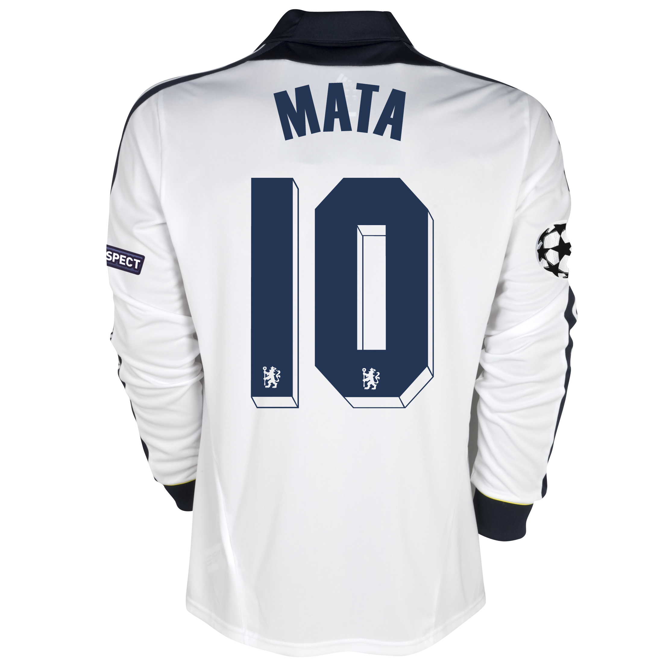 Chelsea UEFA Champions League Third Shirt 2011~12 Long Sleeve with Mata 10 printing