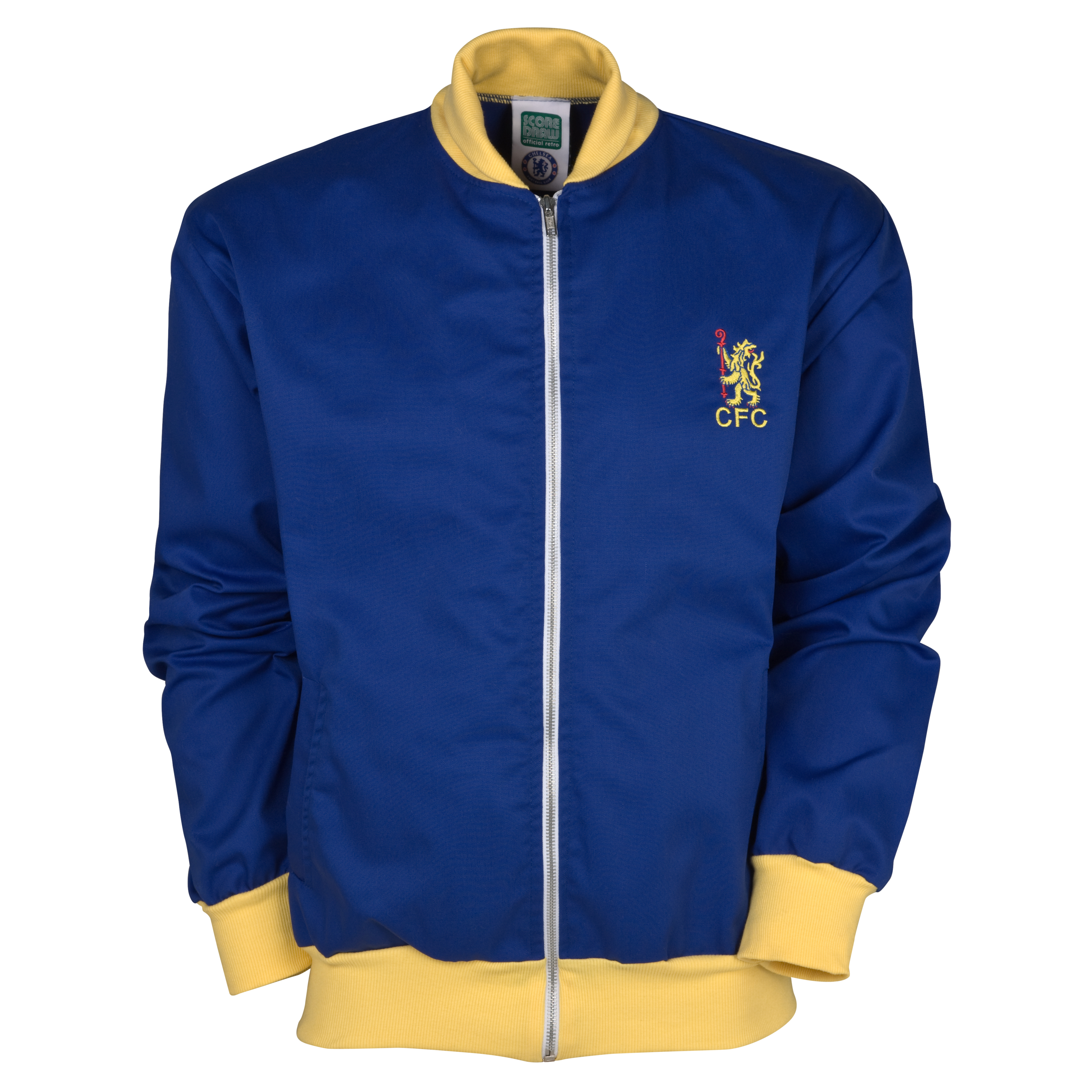 Chelsea 1967 Track Jacket - Royal/Yellow