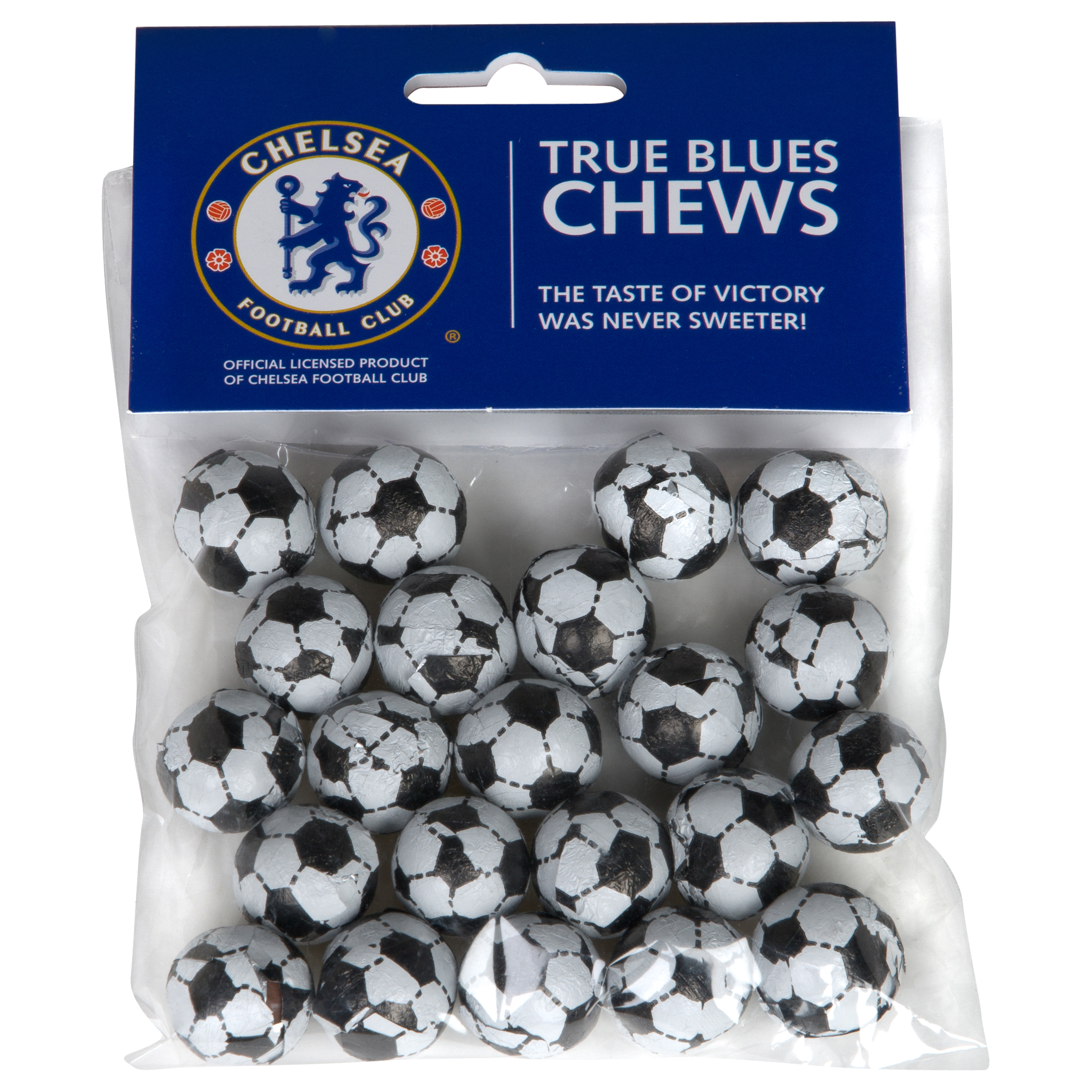 Chelsea 100g Bag of Chocolate Footballs